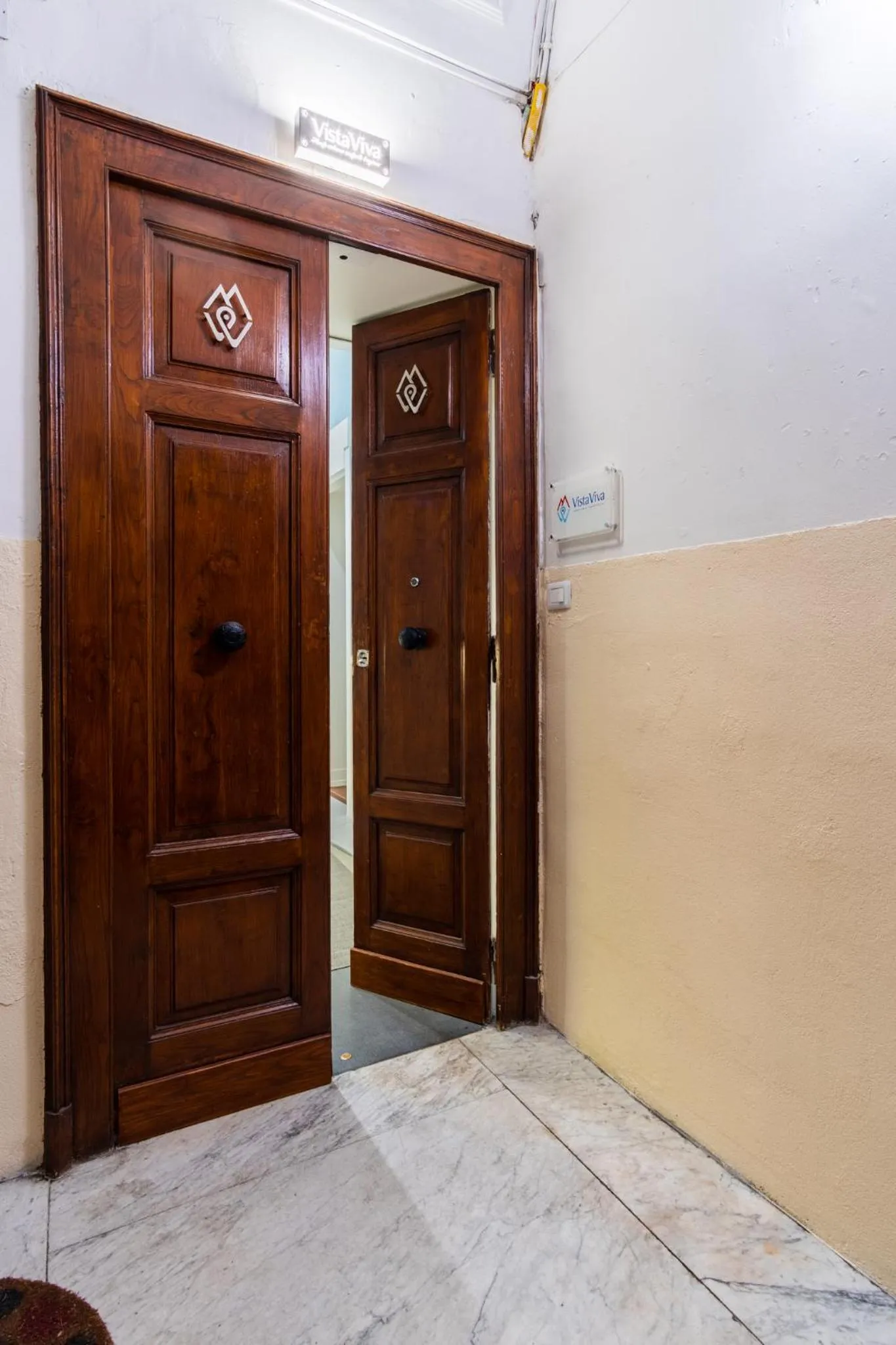 Facade/entrance in VistaViva B&B