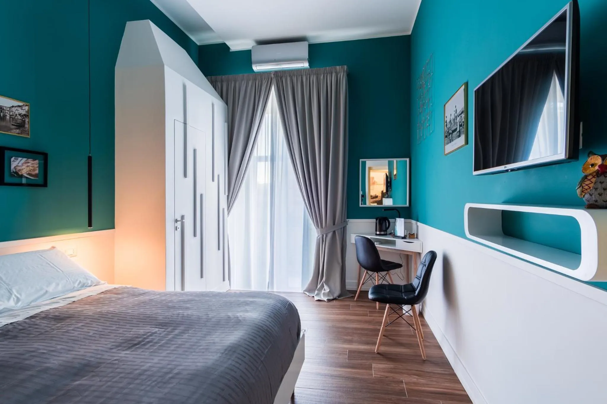 Bed in VistaViva B&B