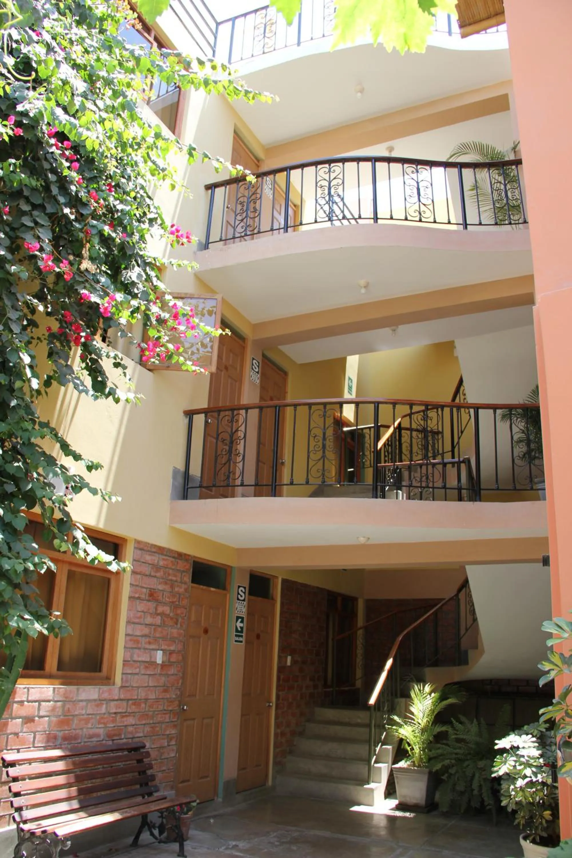 Balcony/Terrace in Hostal Tambo Colorado