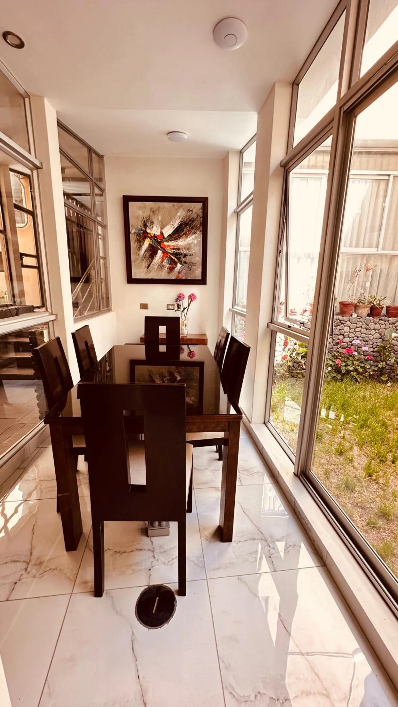 Seating area in Arequipa Inn