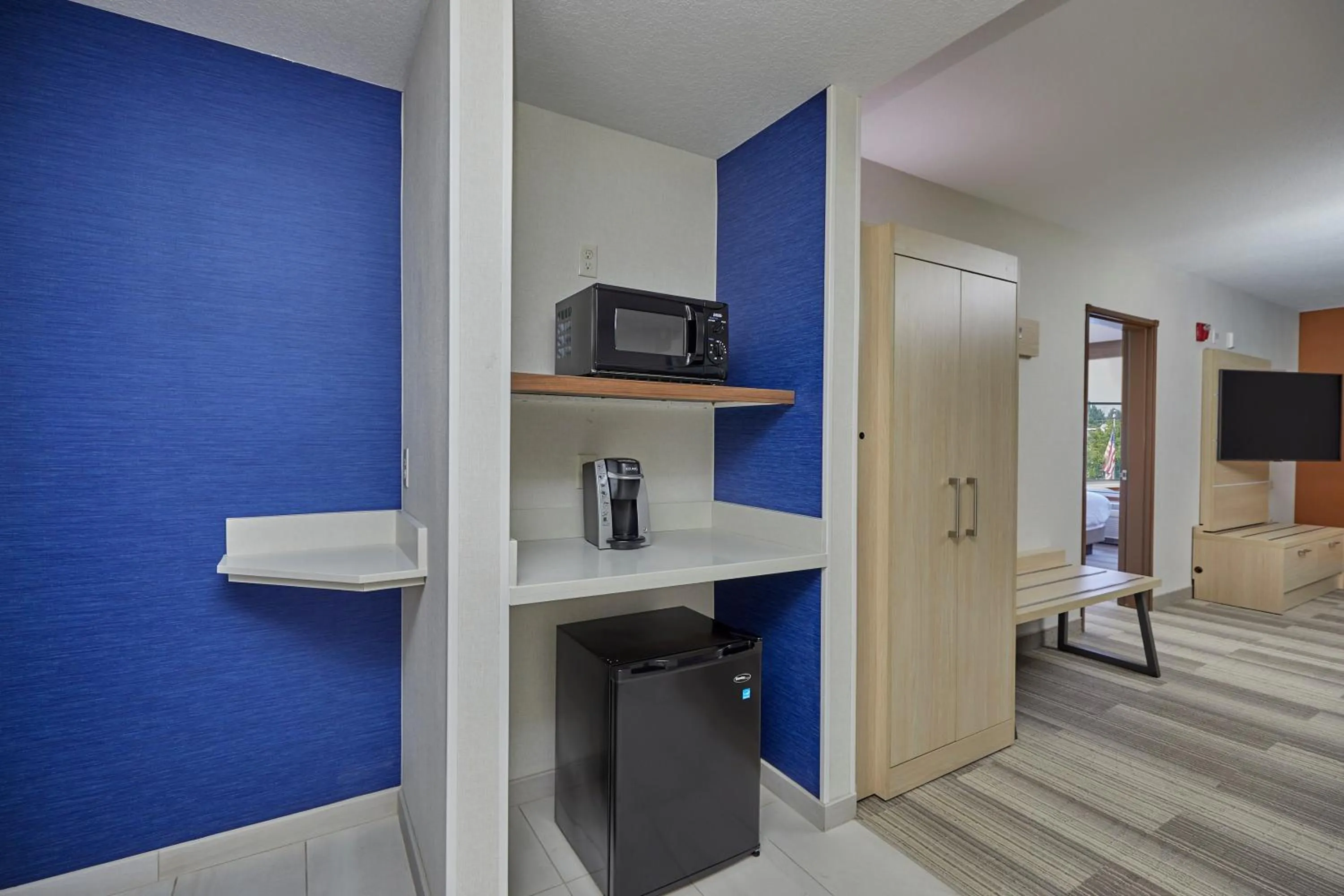 Bedroom in Holiday Inn Express : Eugene - Springfield by IHG