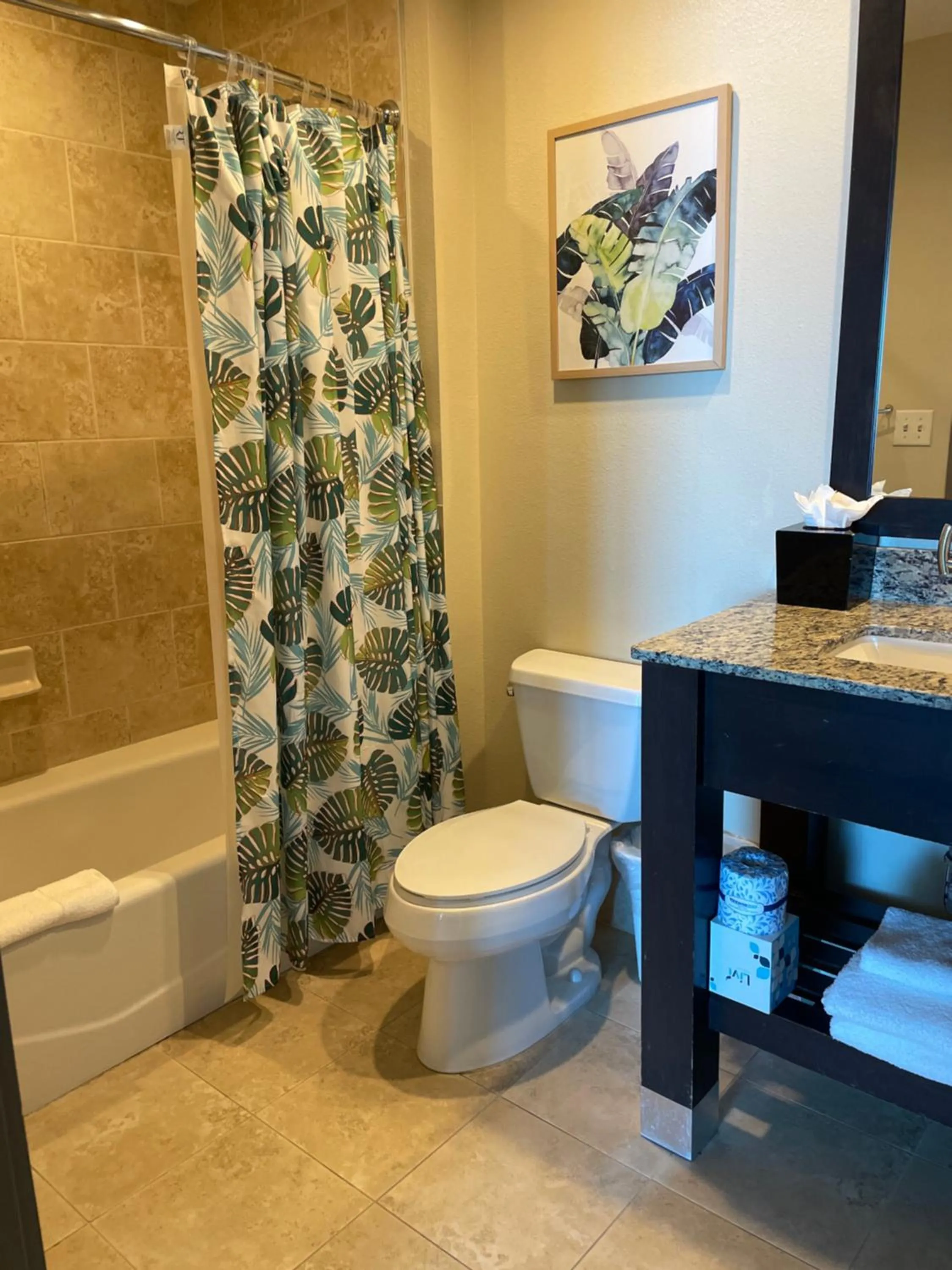 Bathroom in South Beach Biloxi Hotel & Suites