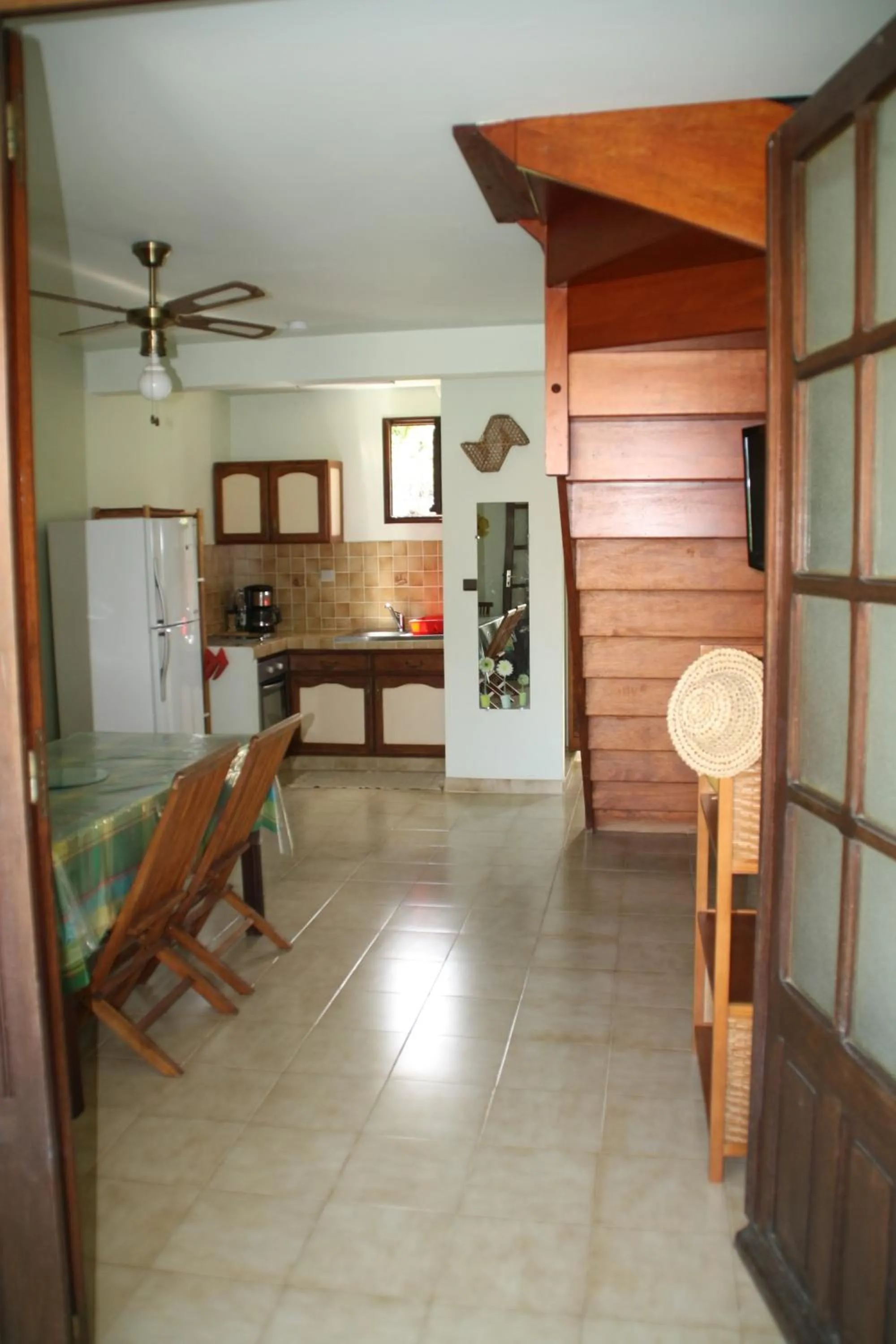 Kitchen or kitchenette in Résidence Sucrerie Motel - Les Anses-d'Arlets - Martinique