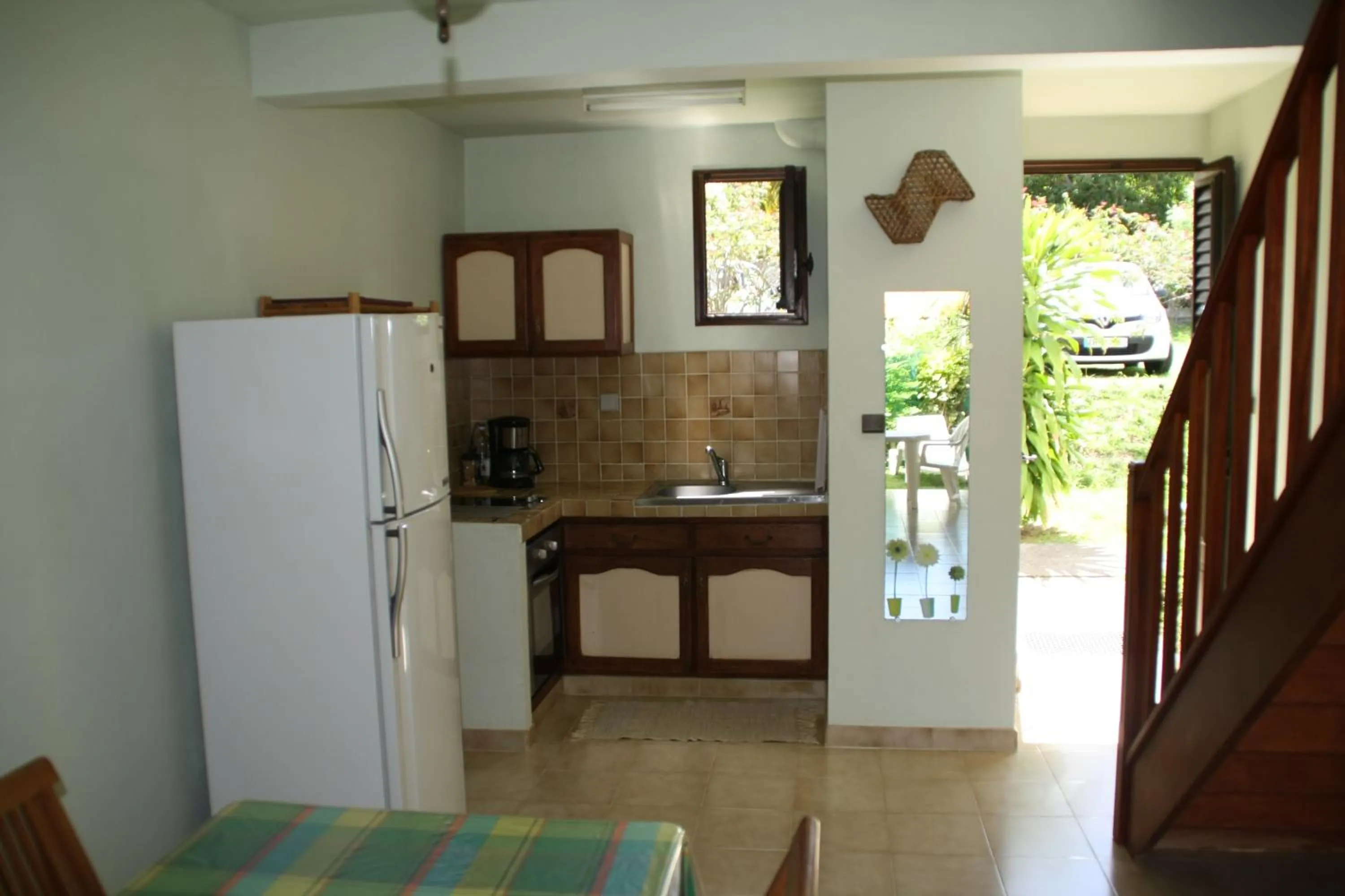 Kitchen or kitchenette in Résidence Sucrerie Motel - Les Anses-d'Arlets - Martinique
