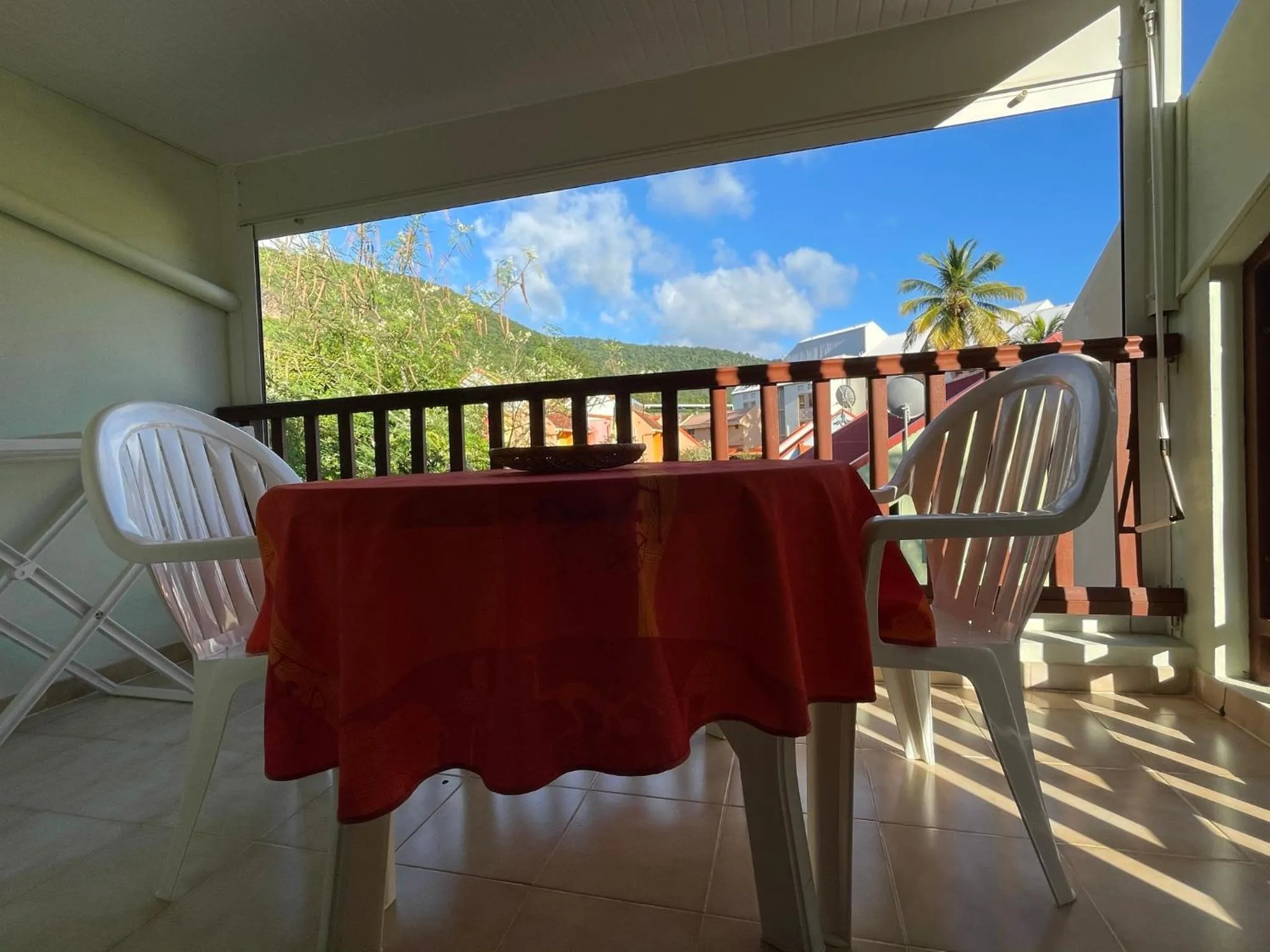 Balcony/Terrace in Résidence Sucrerie Motel - Les Anses-d'Arlets - Martinique