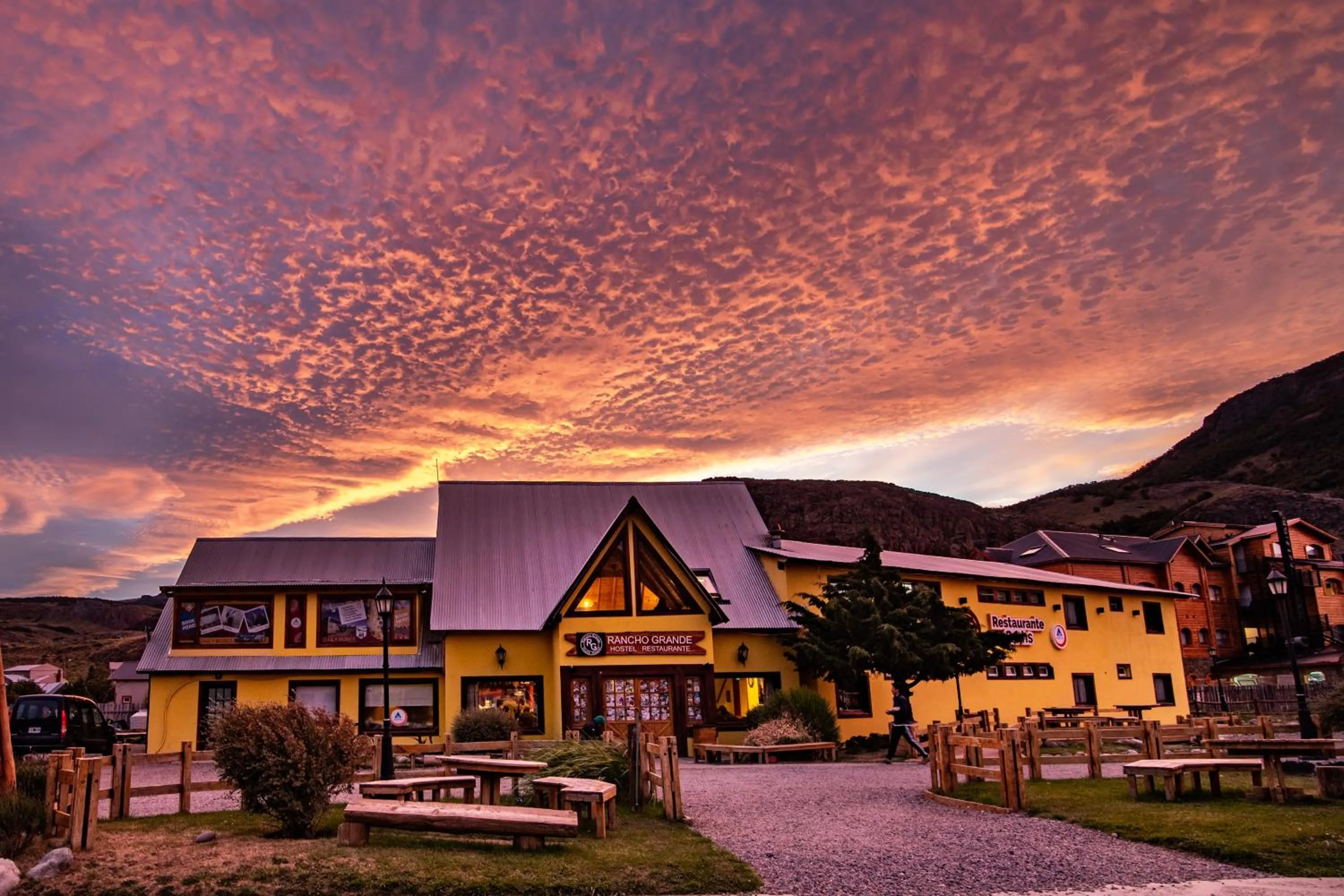 Property building in Rancho Grande Hostel