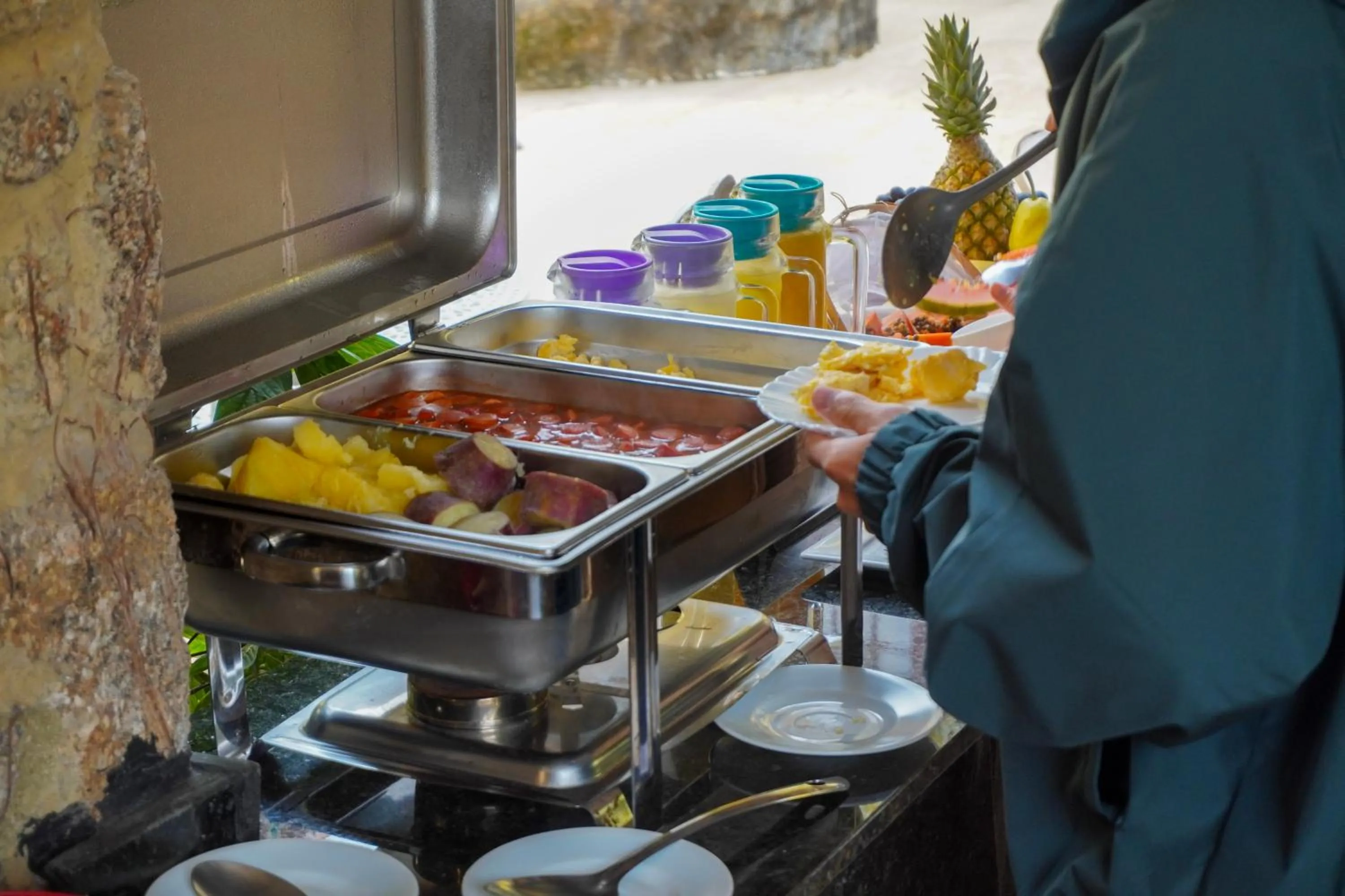 Breakfast in Pousada Cicerone - Portal das Artes - Com Gerador de Energia