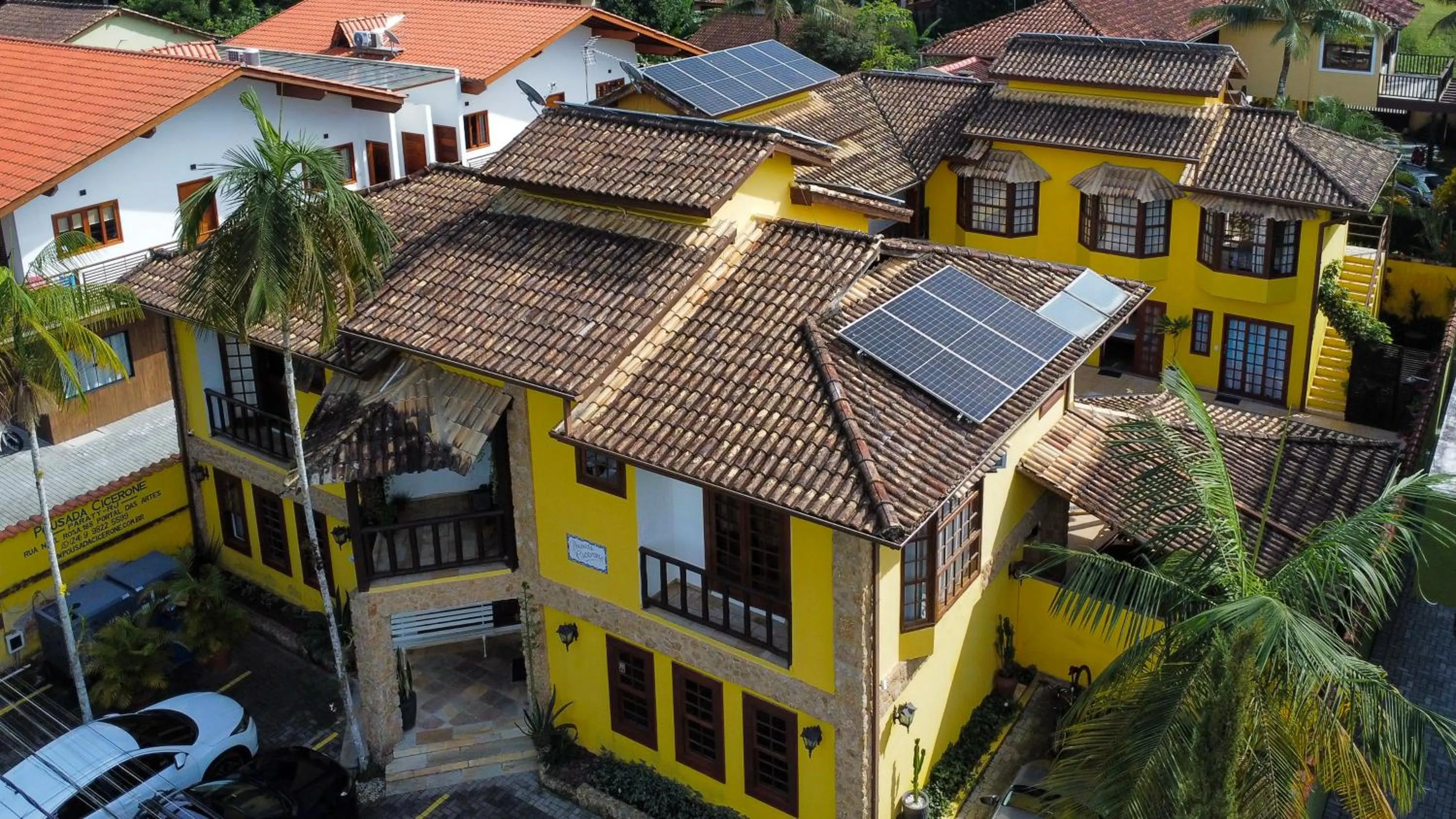 Bird's eye view in Pousada Cicerone - Portal das Artes - Com Gerador de Energia