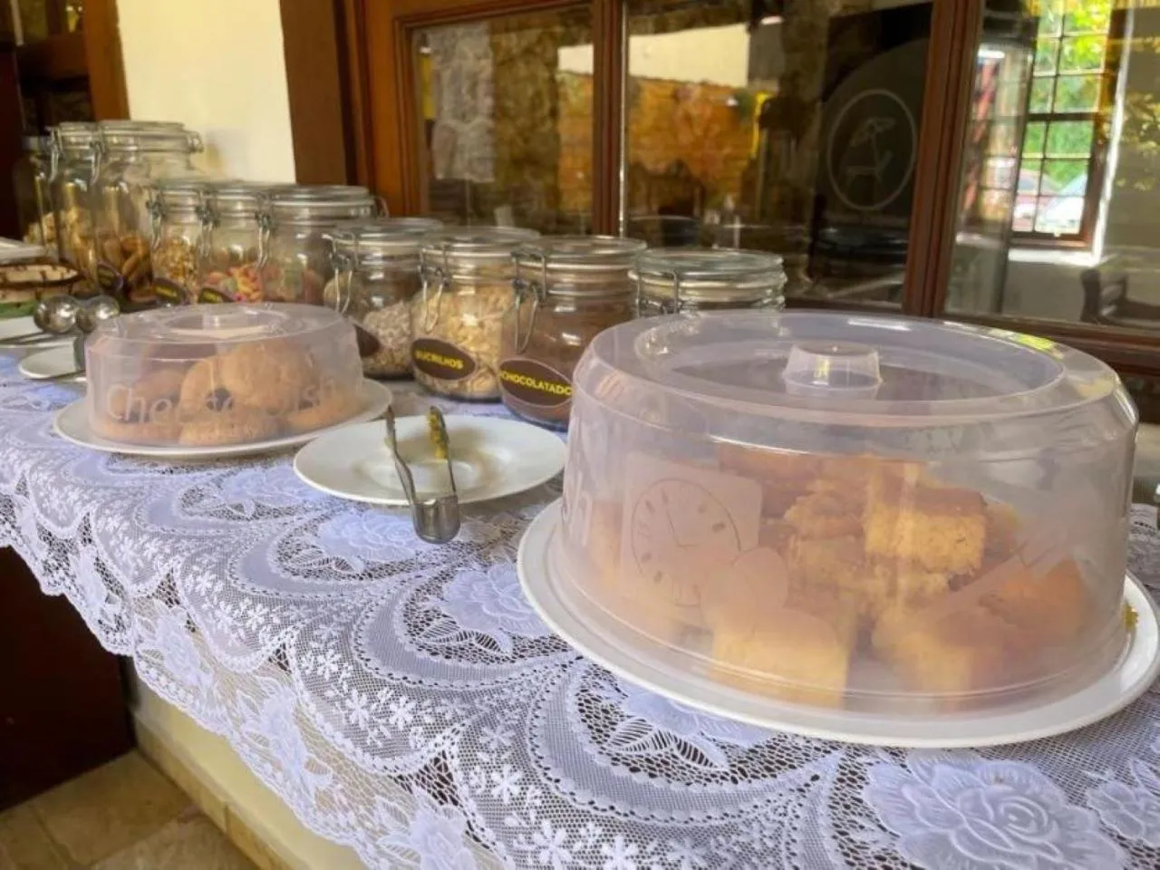 Breakfast in Pousada Cicerone - Portal das Artes - Com Gerador de Energia