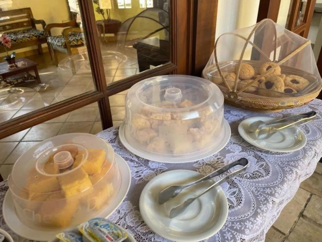 Breakfast in Pousada Cicerone - Portal das Artes - Com Gerador de Energia