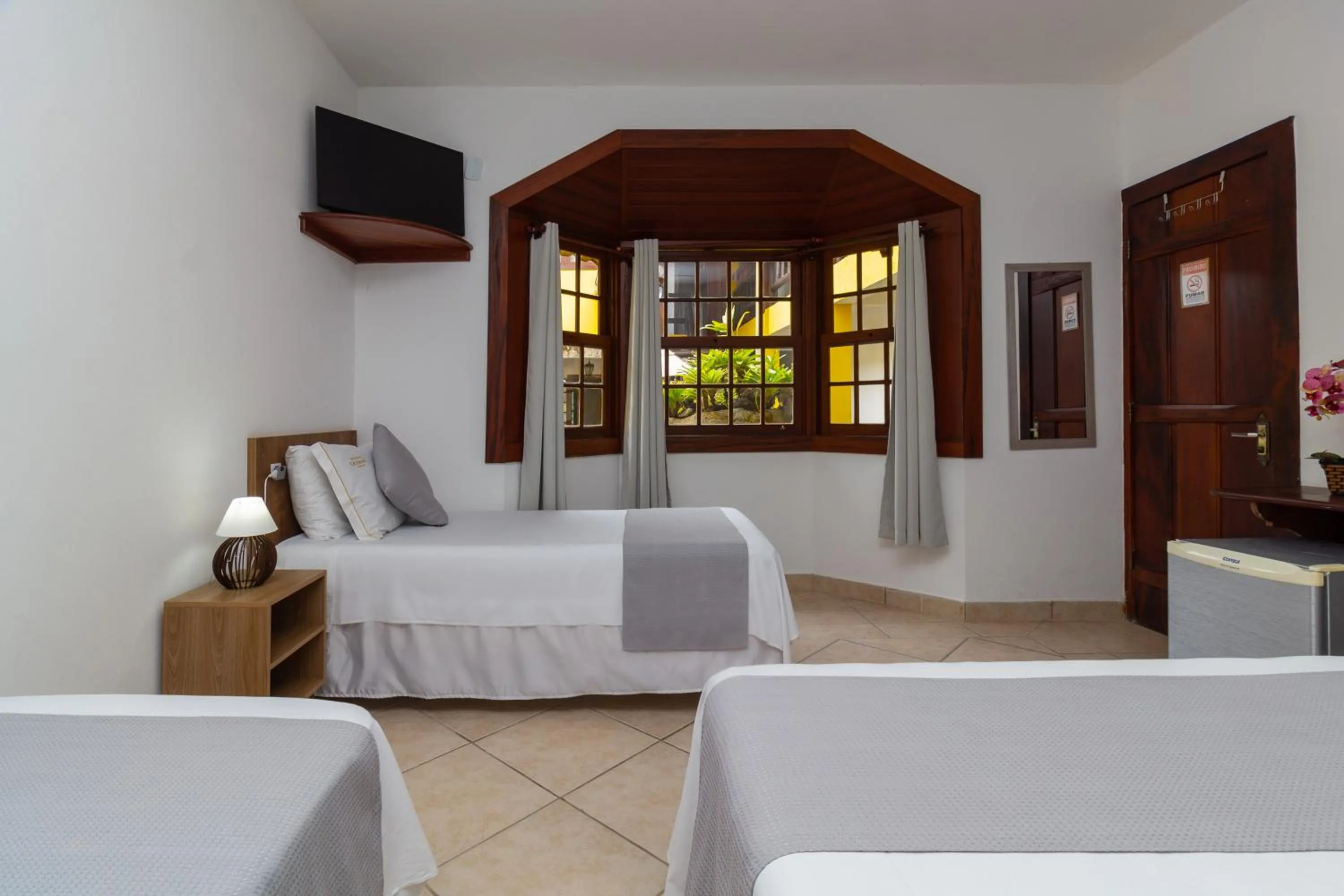 TV and multimedia, Bed in Pousada Cicerone - Portal das Artes - Com Gerador de Energia