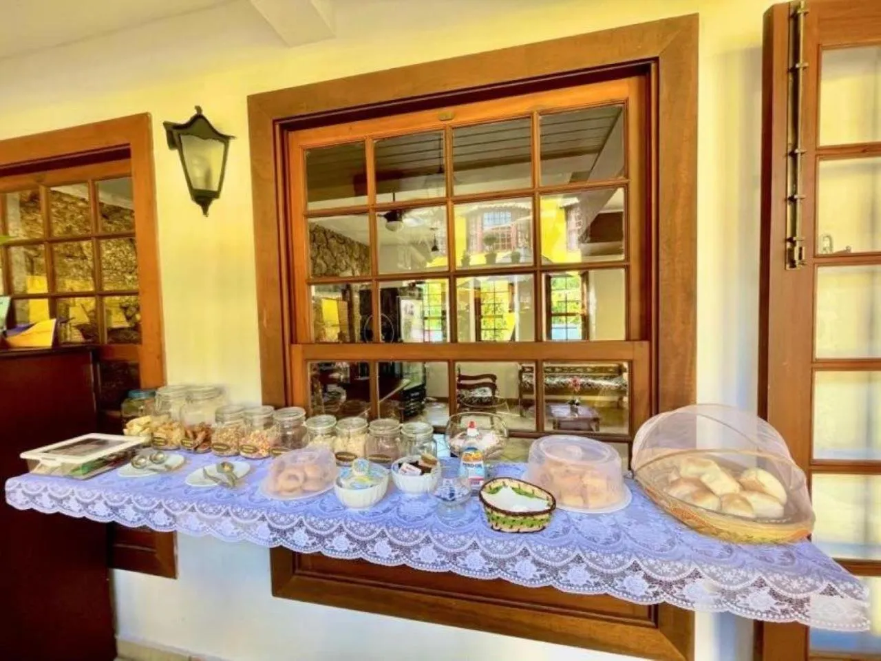 Breakfast in Pousada Cicerone - Portal das Artes - Com Gerador de Energia