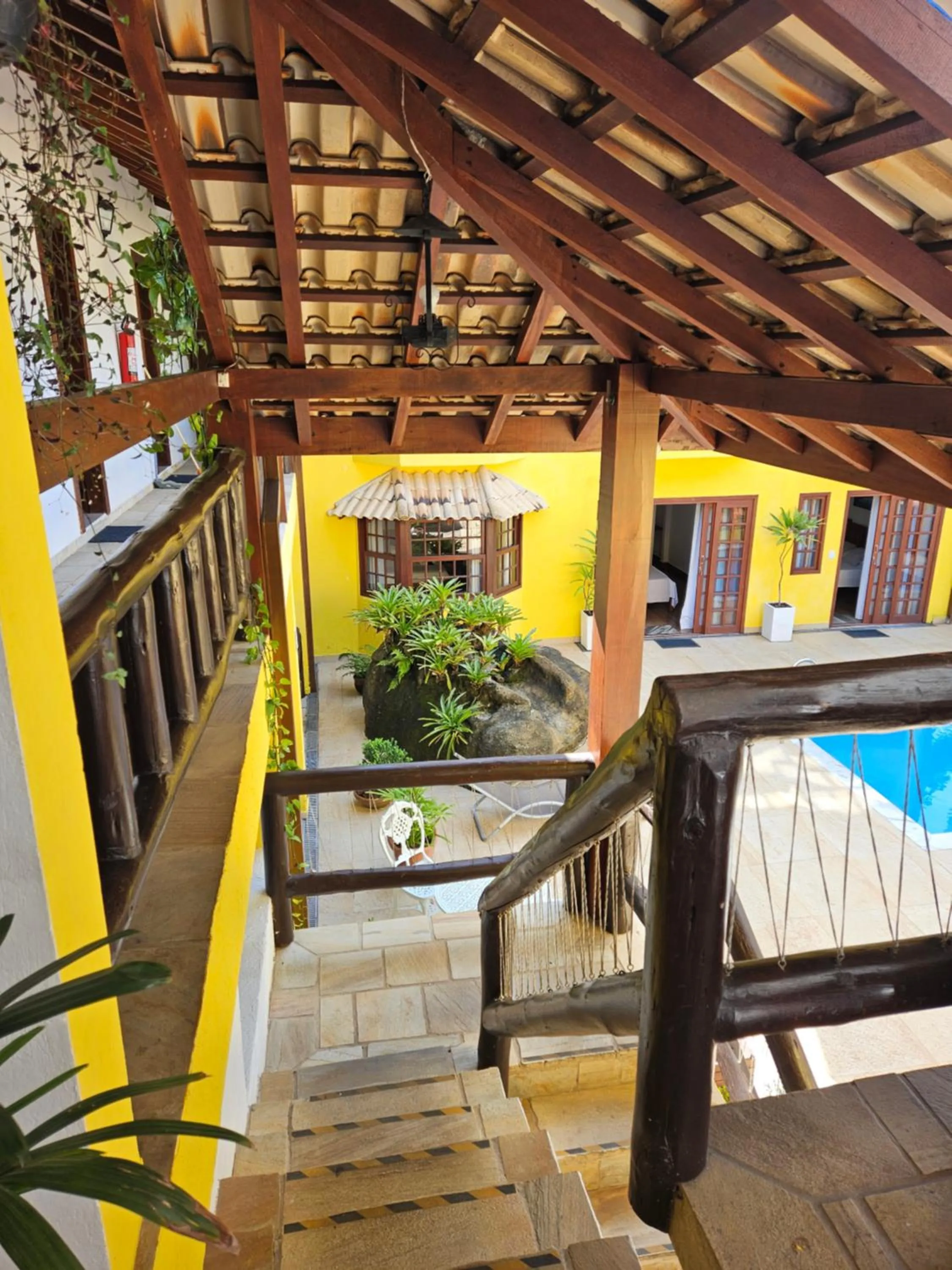 Pool view in Pousada Cicerone - Portal das Artes - Com Gerador de Energia