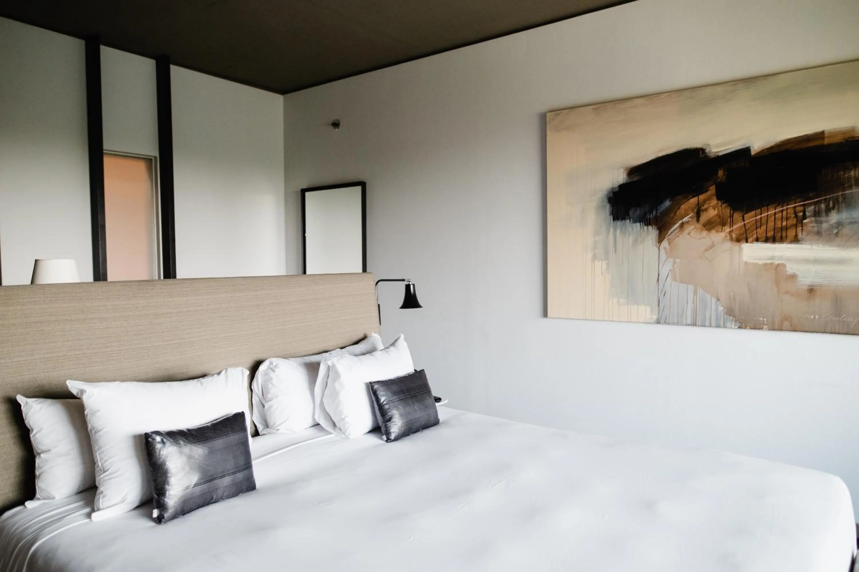 Bed in KOS Pilar Hotel