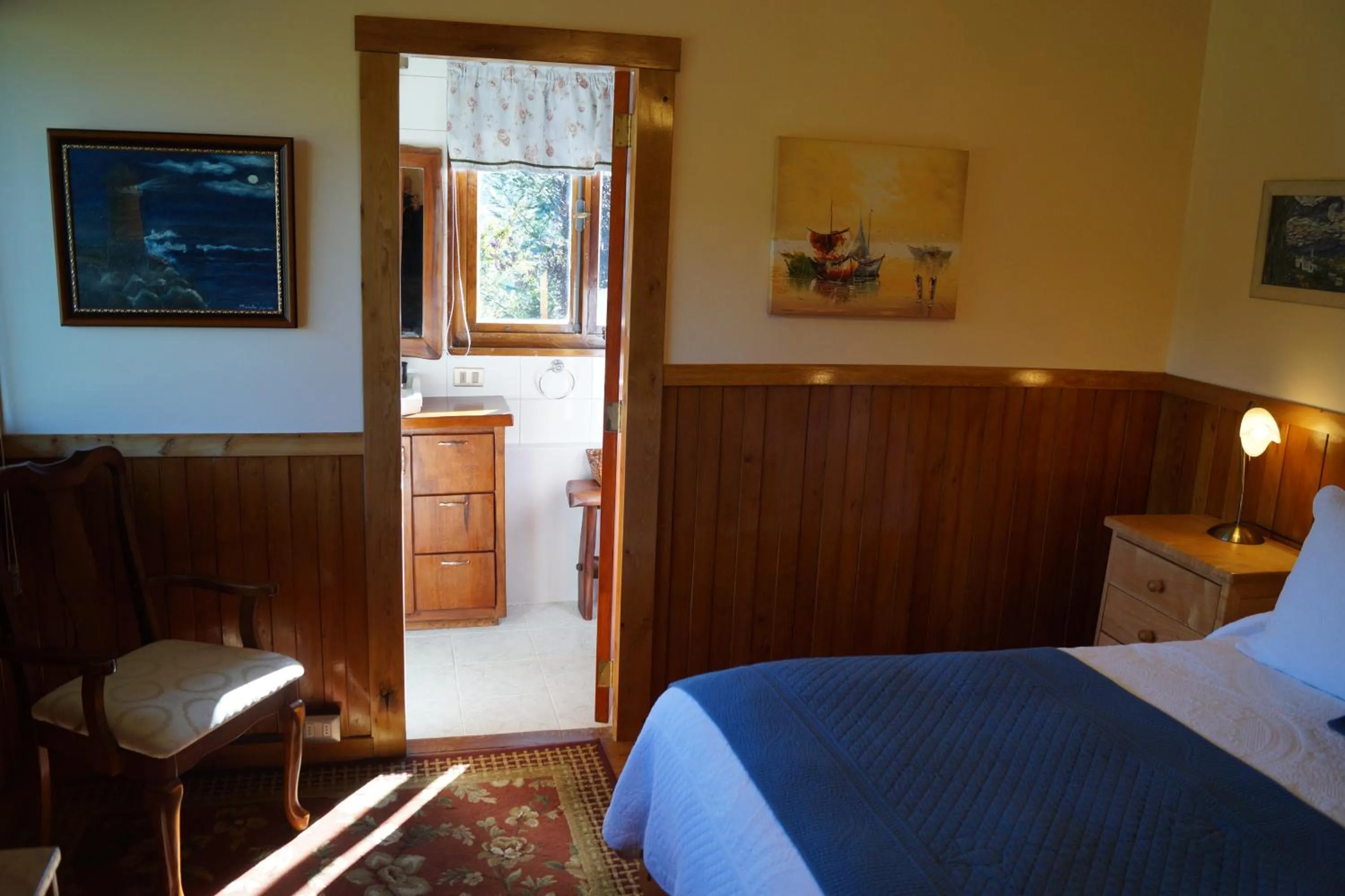 Bed in Tradicion Austral Bed & Breakfast