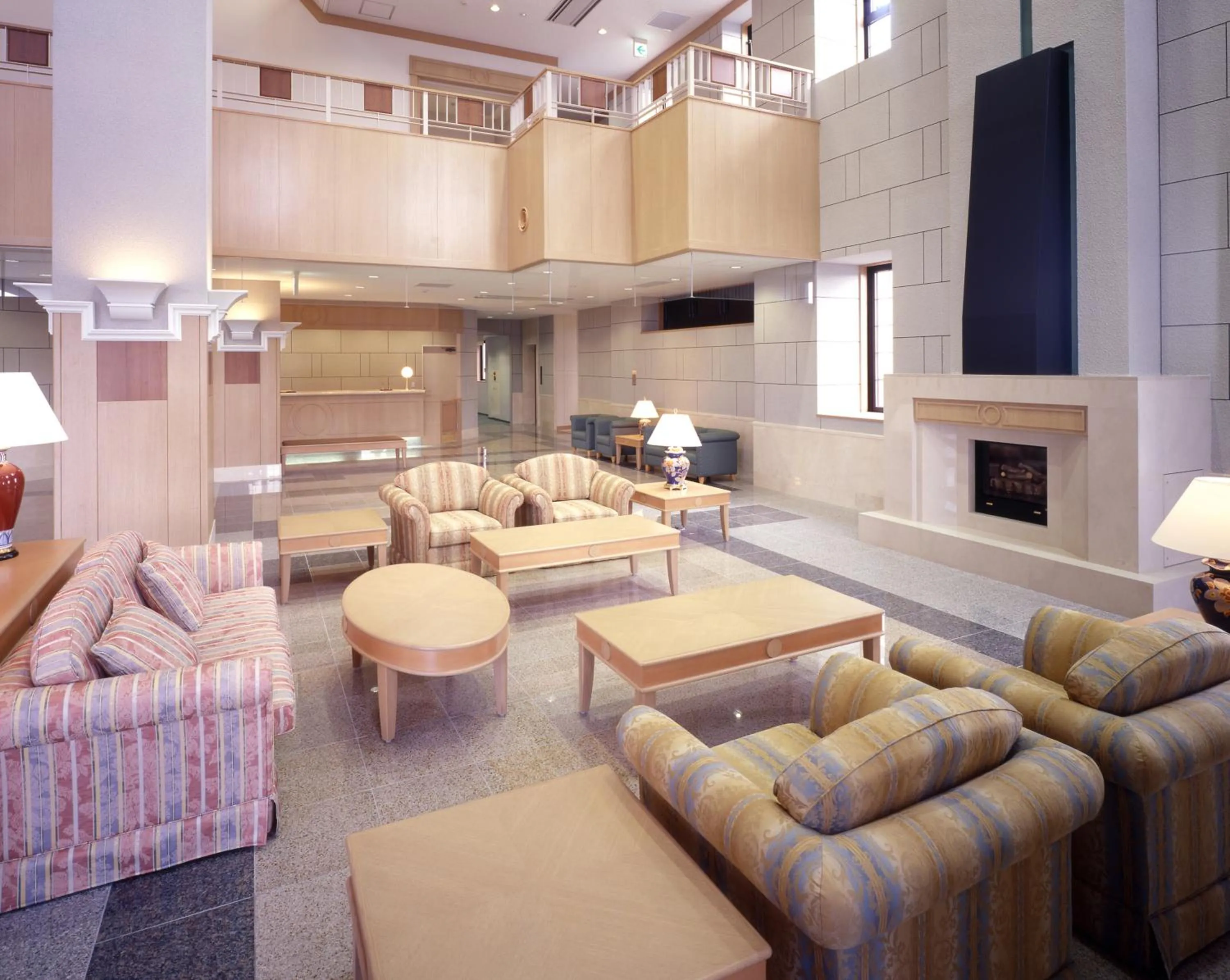 Lobby or reception in Furano La Terre