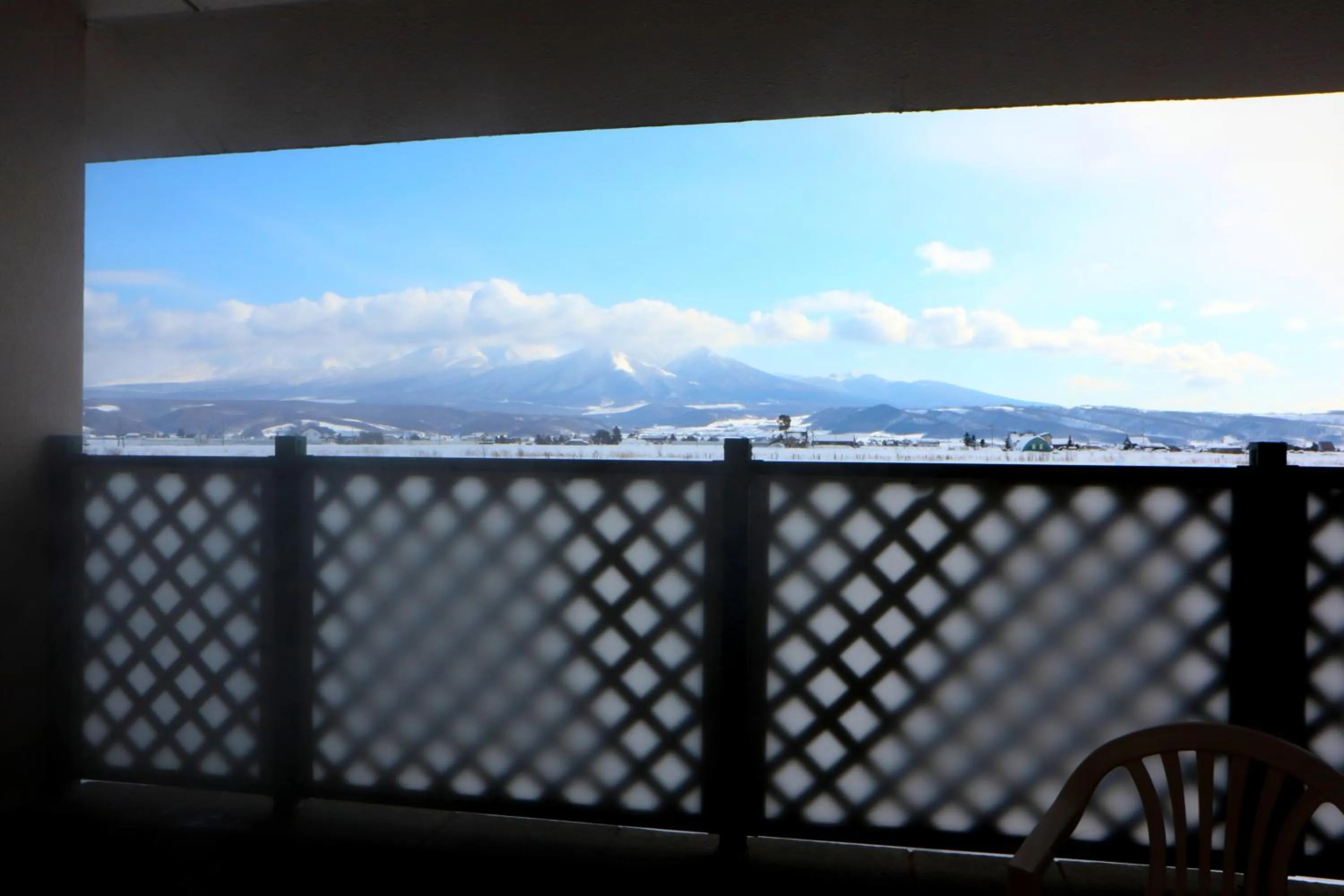 View (from property/room) in Furano La Terre