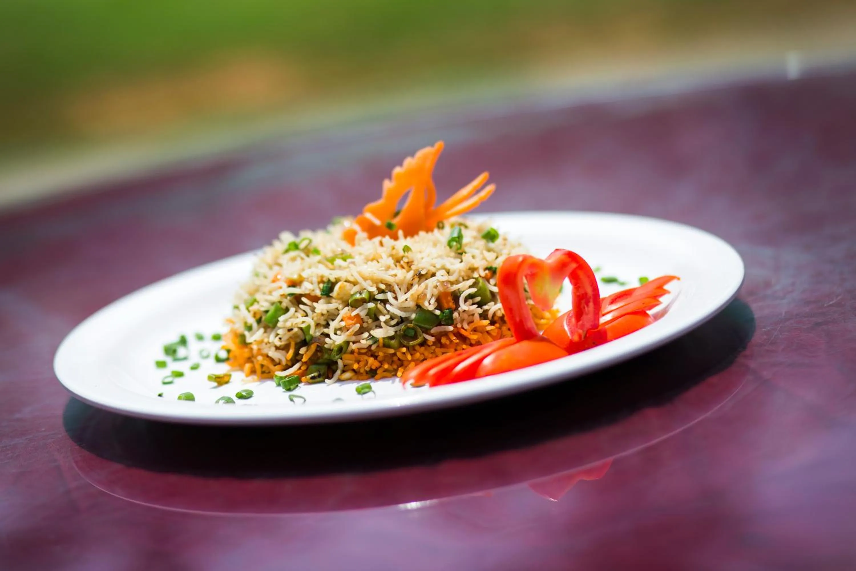 Food in The Byke Old Anchor Beach Resort & Spa