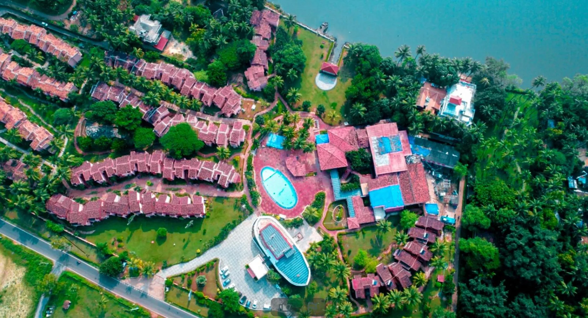 Bird's eye view in The Byke Old Anchor Beach Resort & Spa