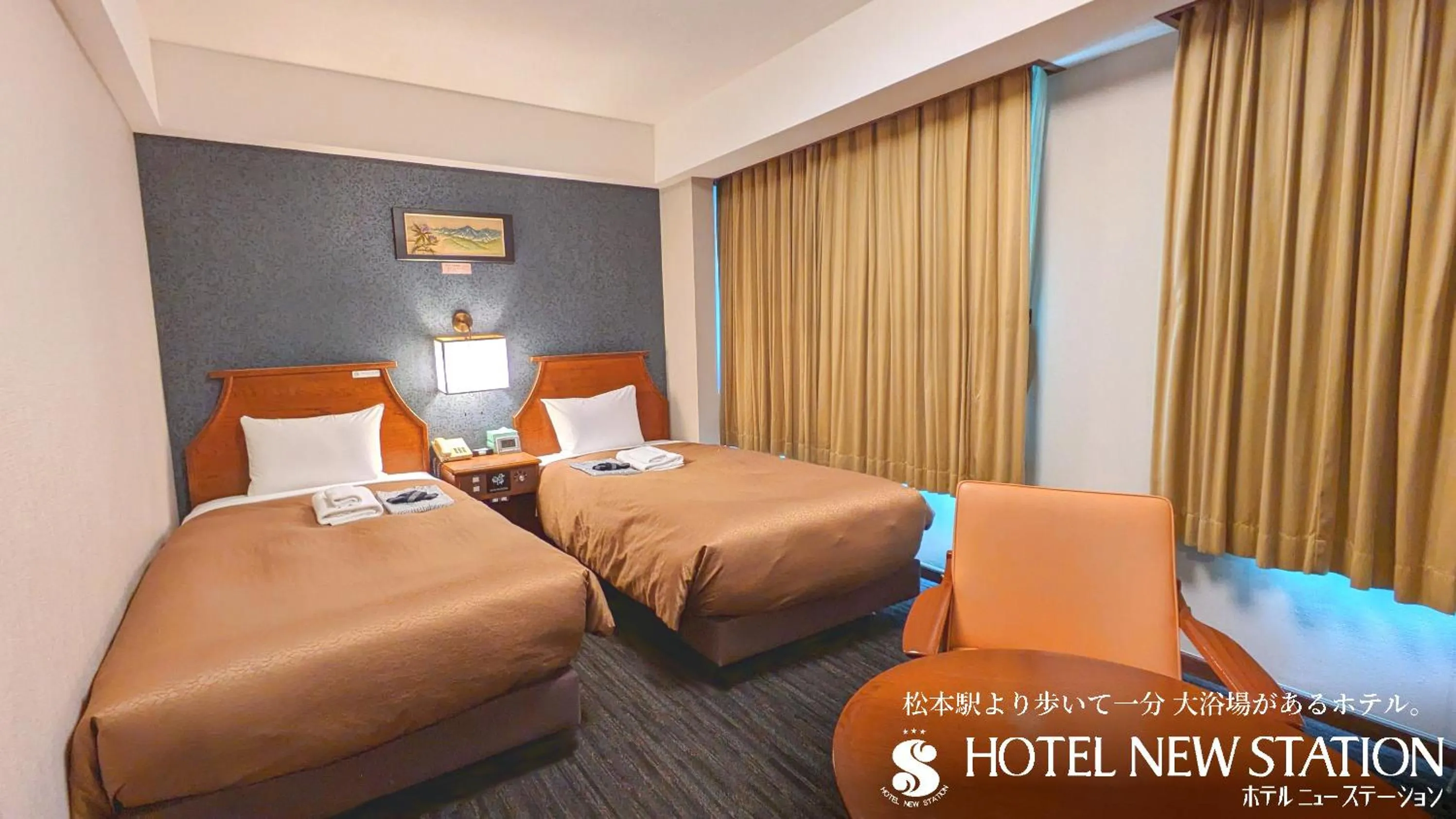 Bed in Hotel New Station