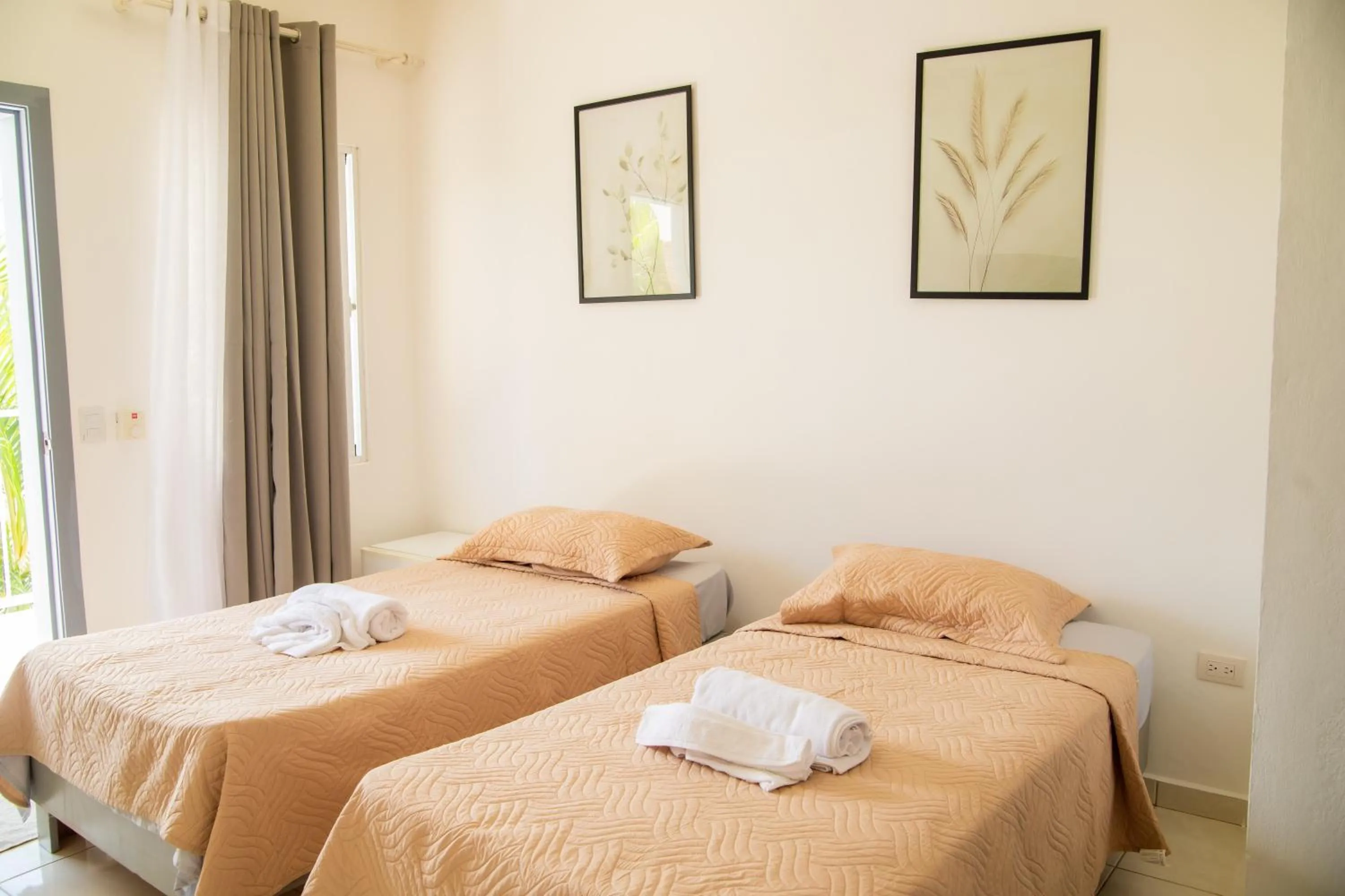 Bed in Hotel Casa Pierretta