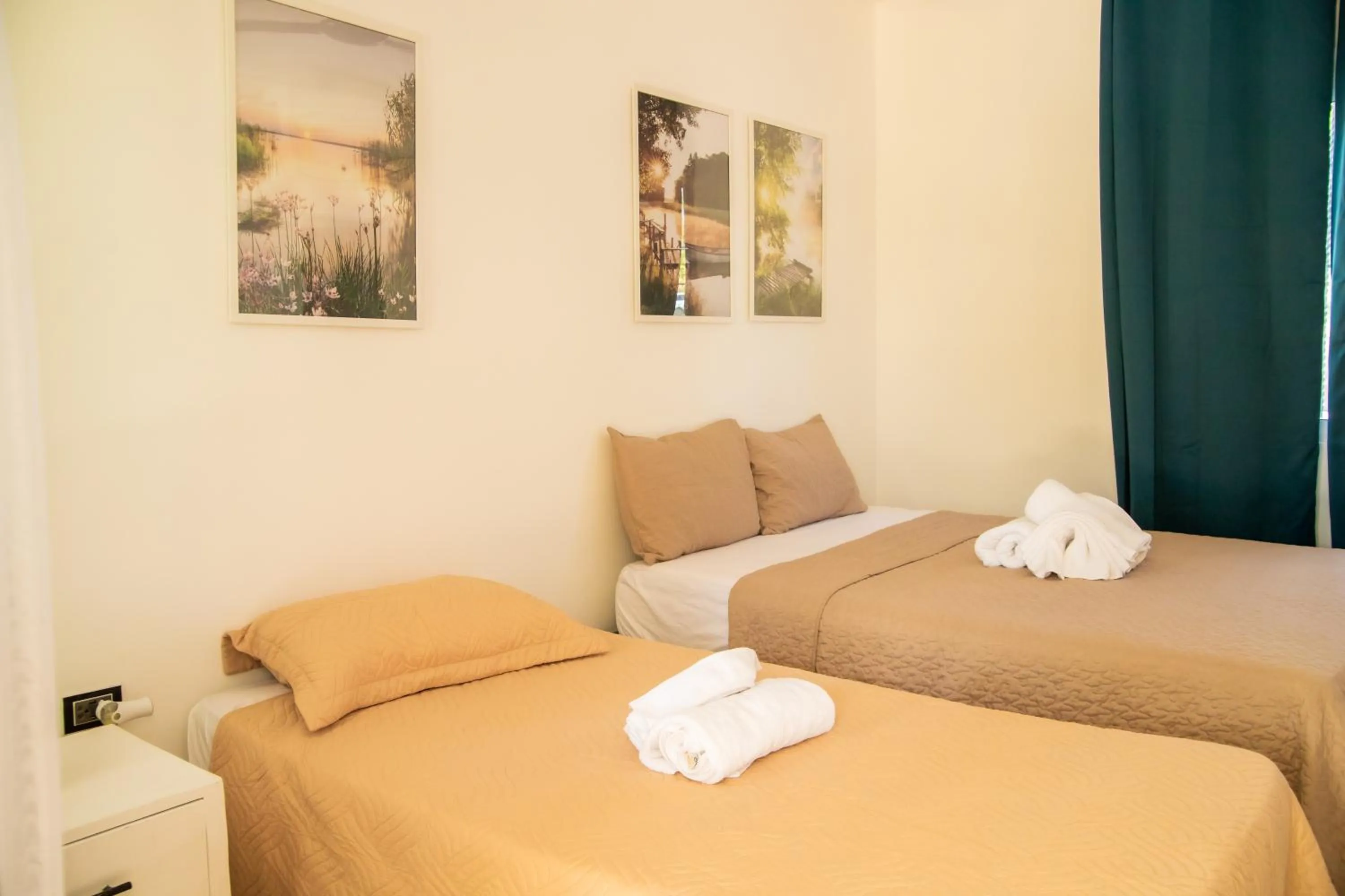 Bed in Hotel Casa Pierretta