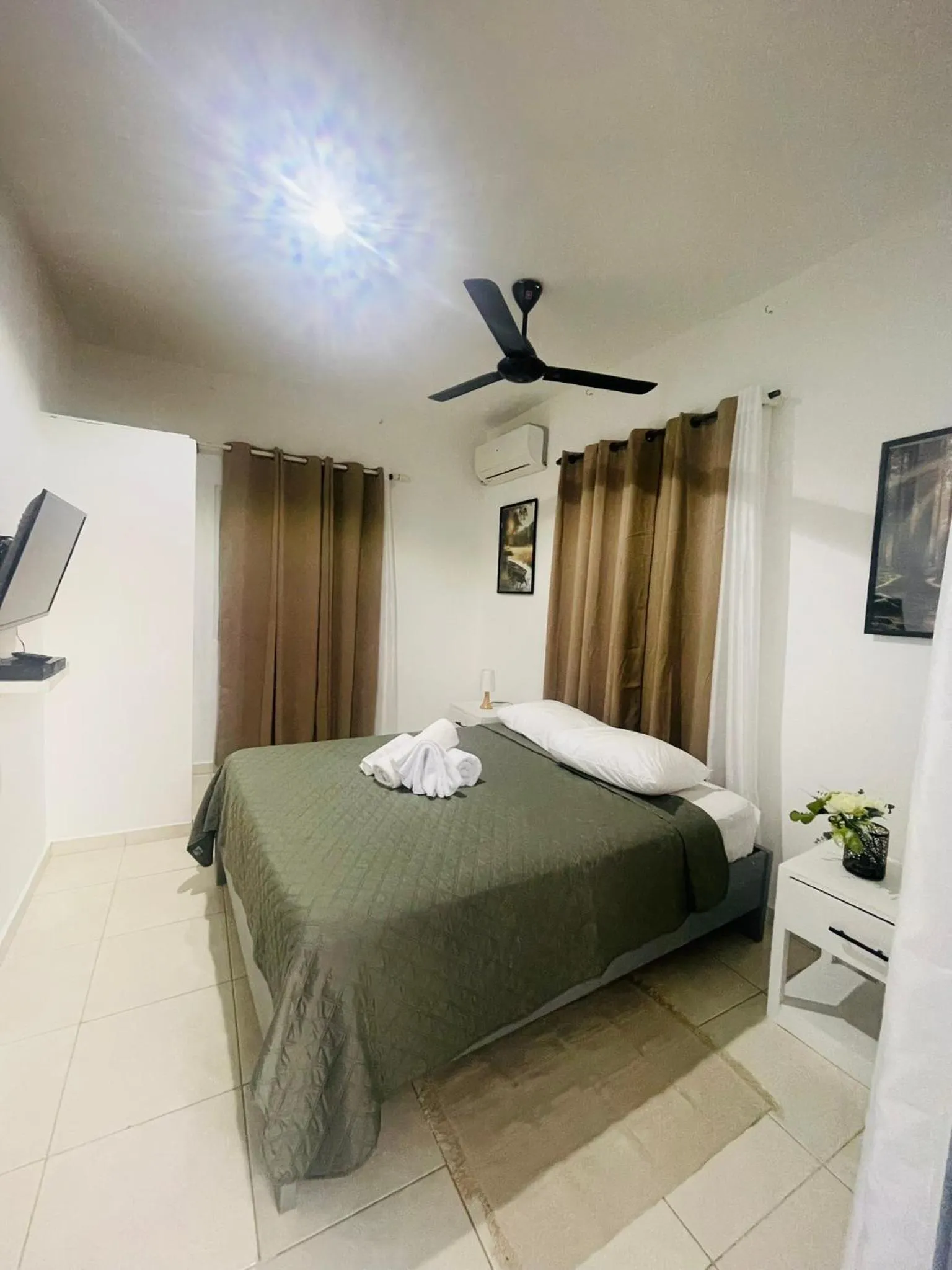 Bed in Hotel Casa Pierretta