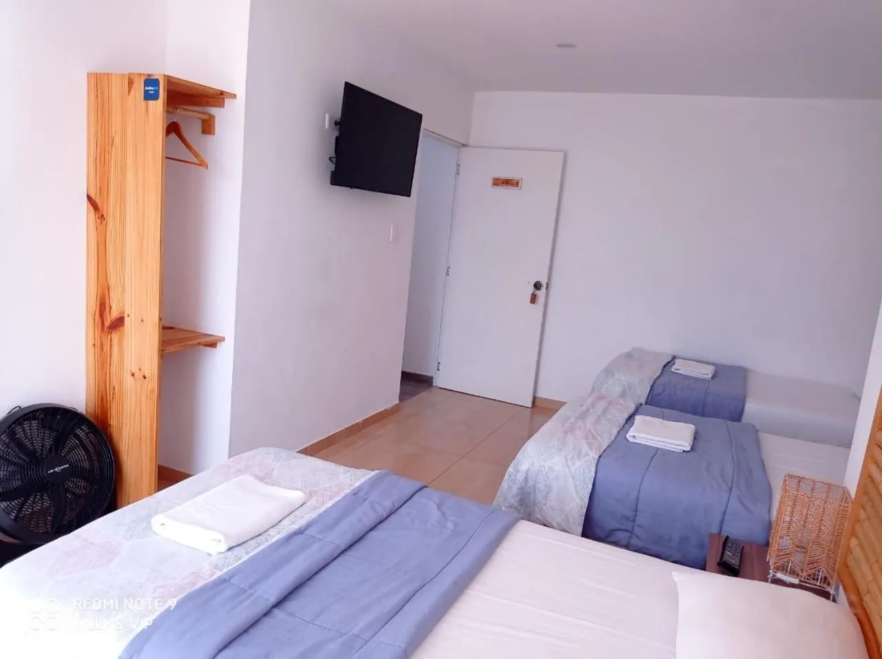 Bed in Paracas Guest House