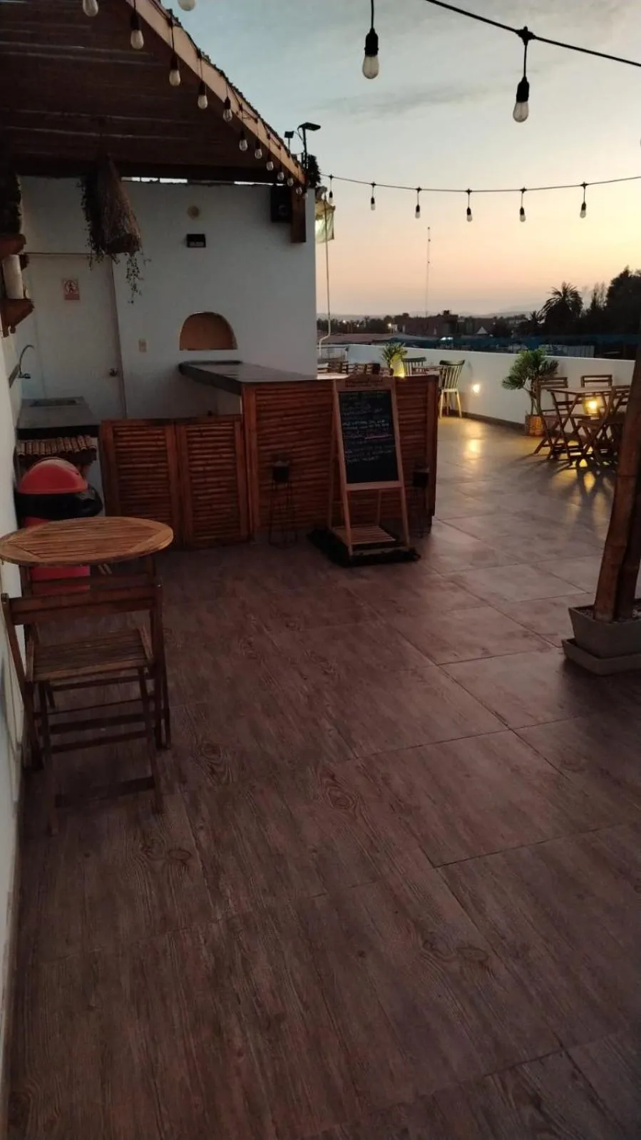 Balcony/Terrace in Paracas Guest House