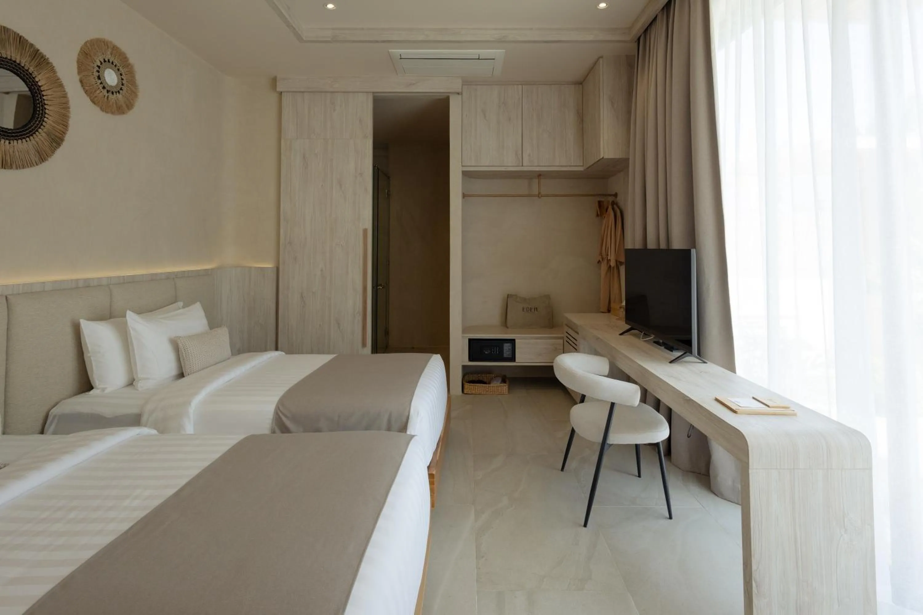 Bedroom, Bed in Eden Resort & Villas Phuket Patong