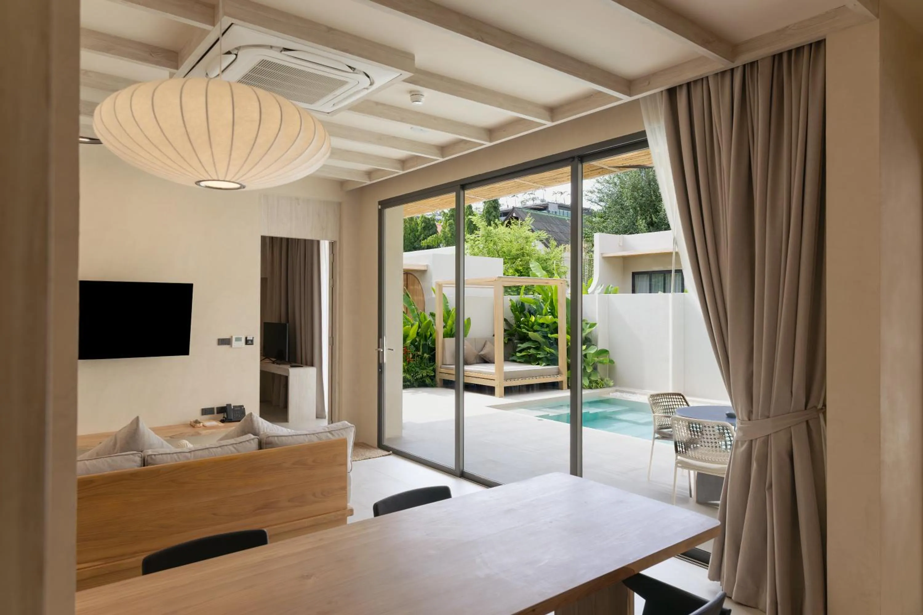 Living room in Eden Resort & Villas Phuket Patong