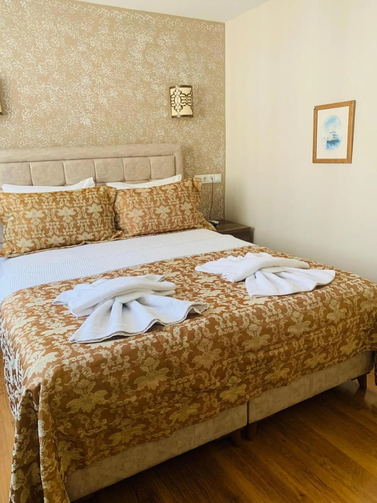 Bed in Hotel Buhara Family Inn