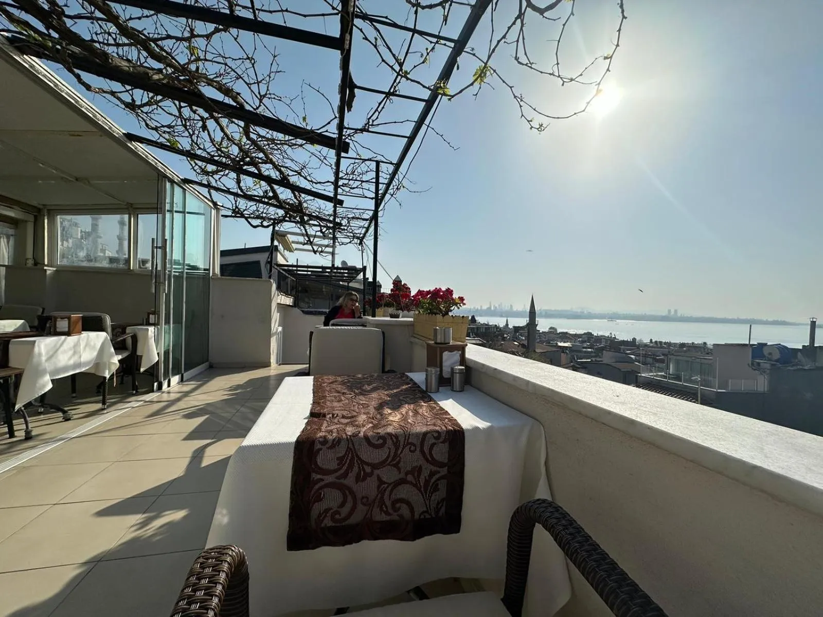 Balcony/Terrace in Hotel Buhara Family Inn