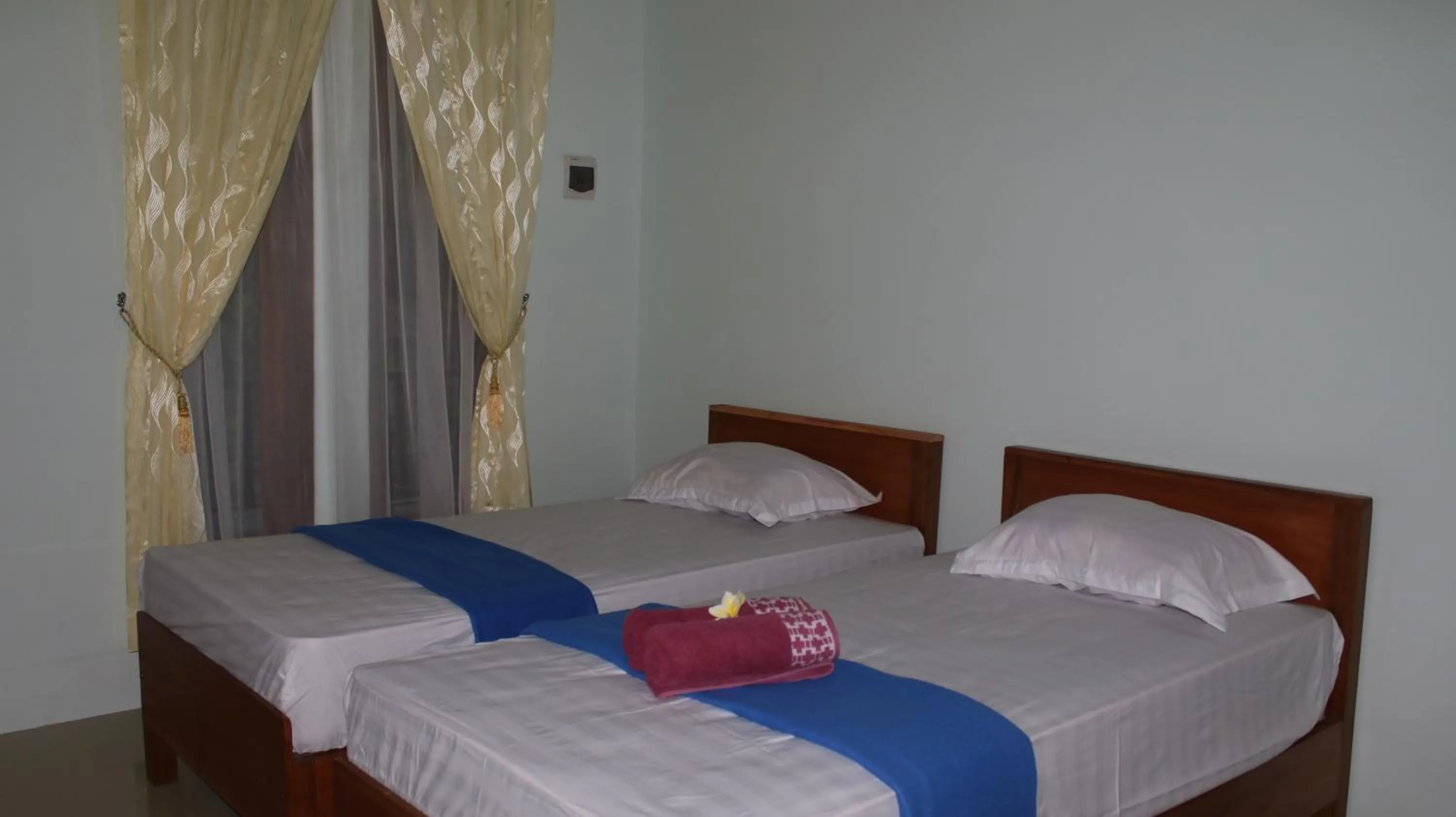 Bed in Arrys Watukarung Surfcamp