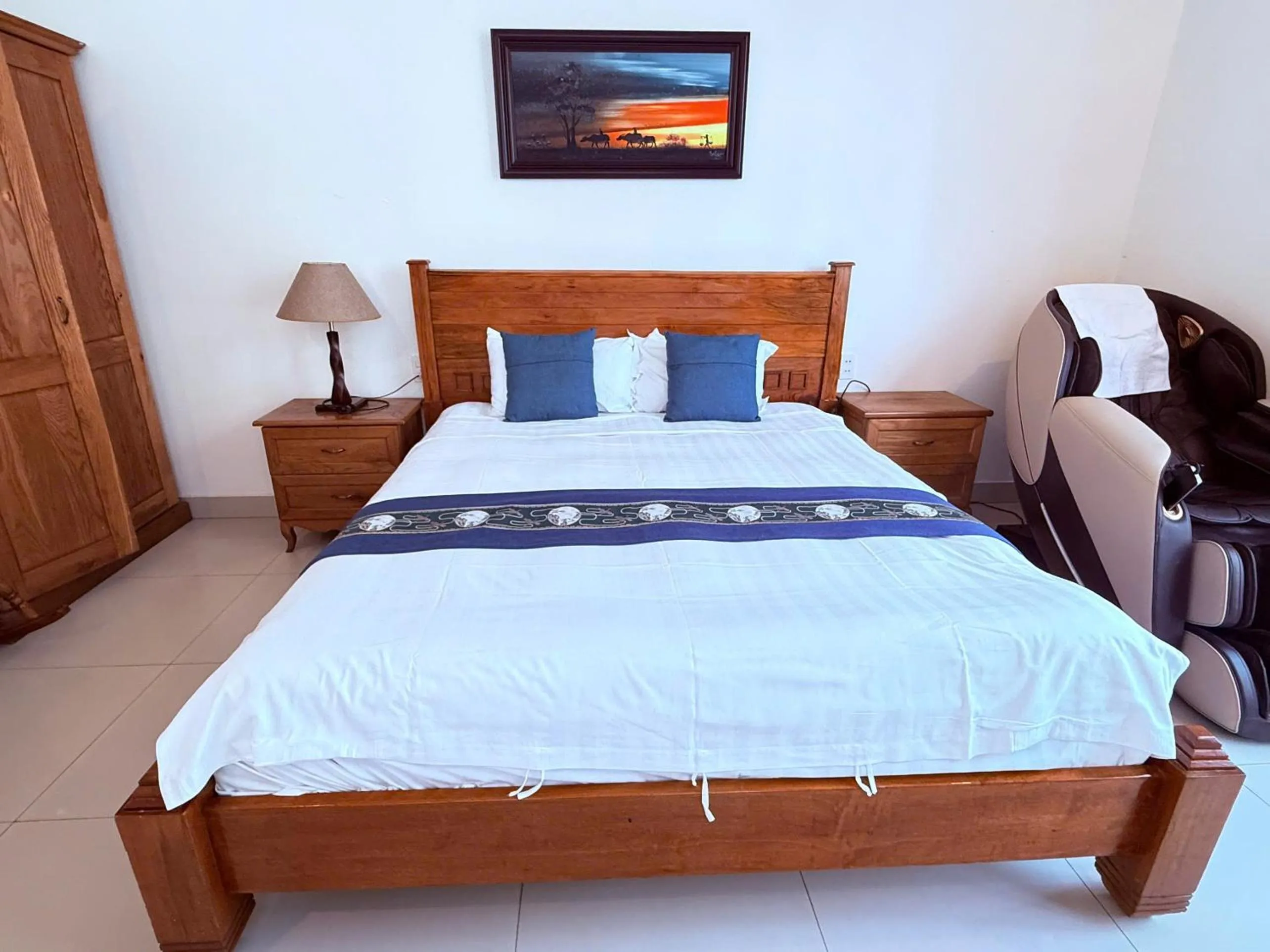Bed in Santa Sea Villa