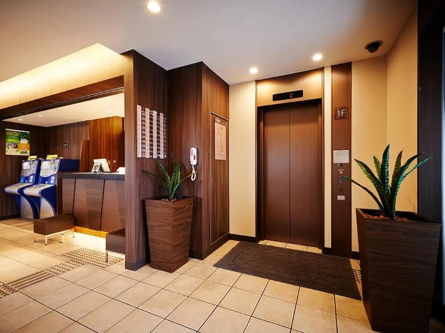 Lobby or reception in Super Hotel Izumo Ekimae