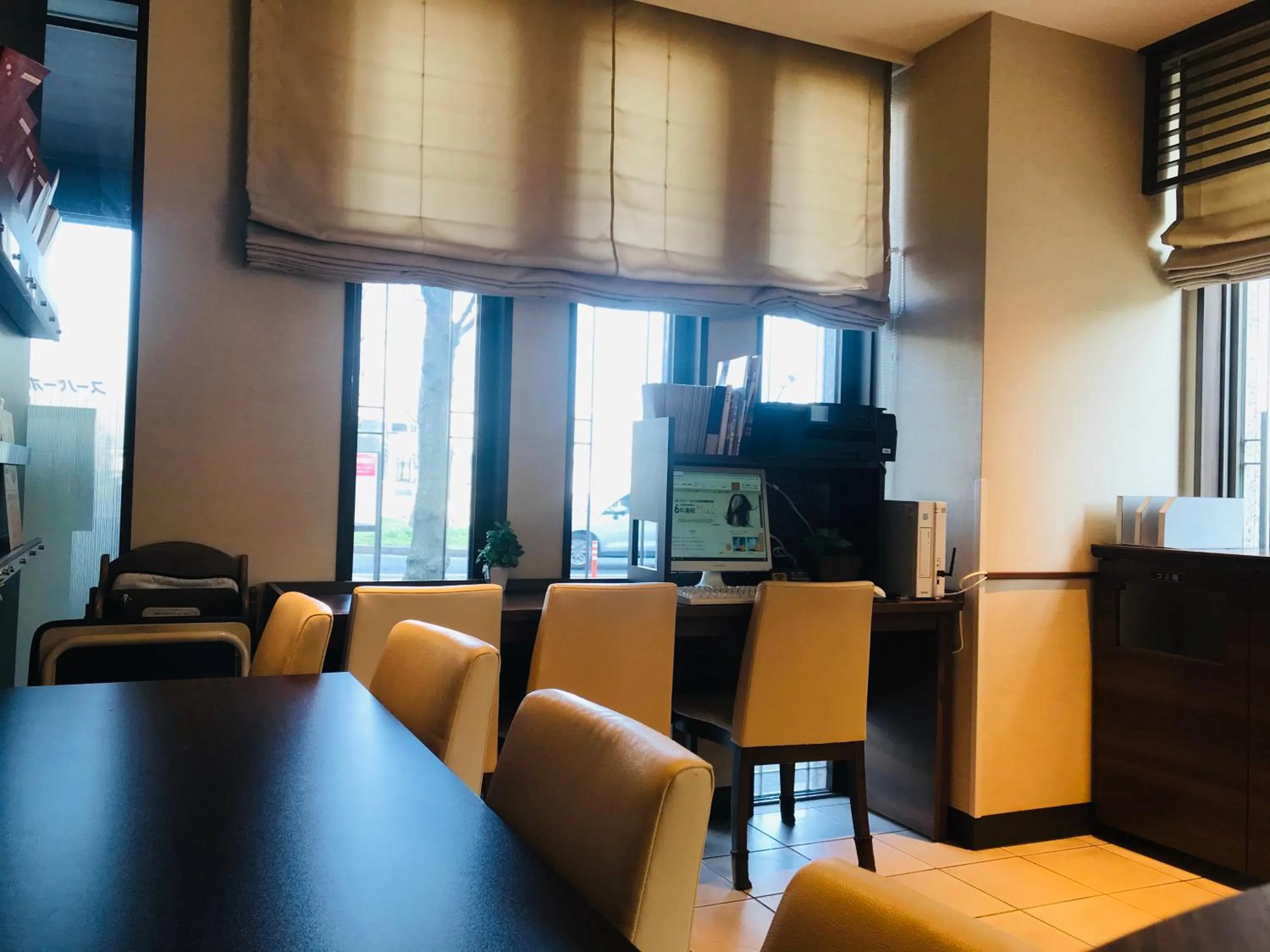 Communal lounge/ TV room in Super Hotel Izumo Ekimae