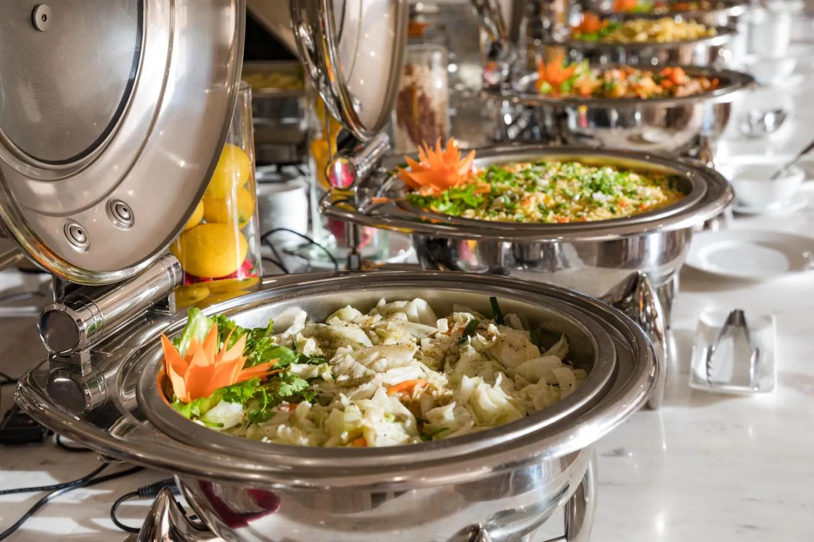 Buffet breakfast in Xavia Hotel