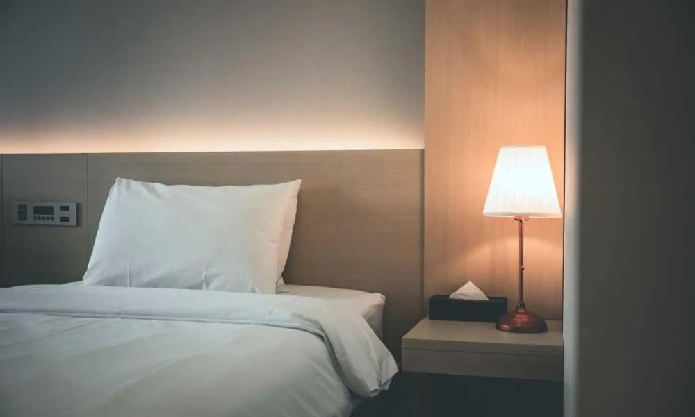 Bed in Wonju City Hotel HYEOKSIN