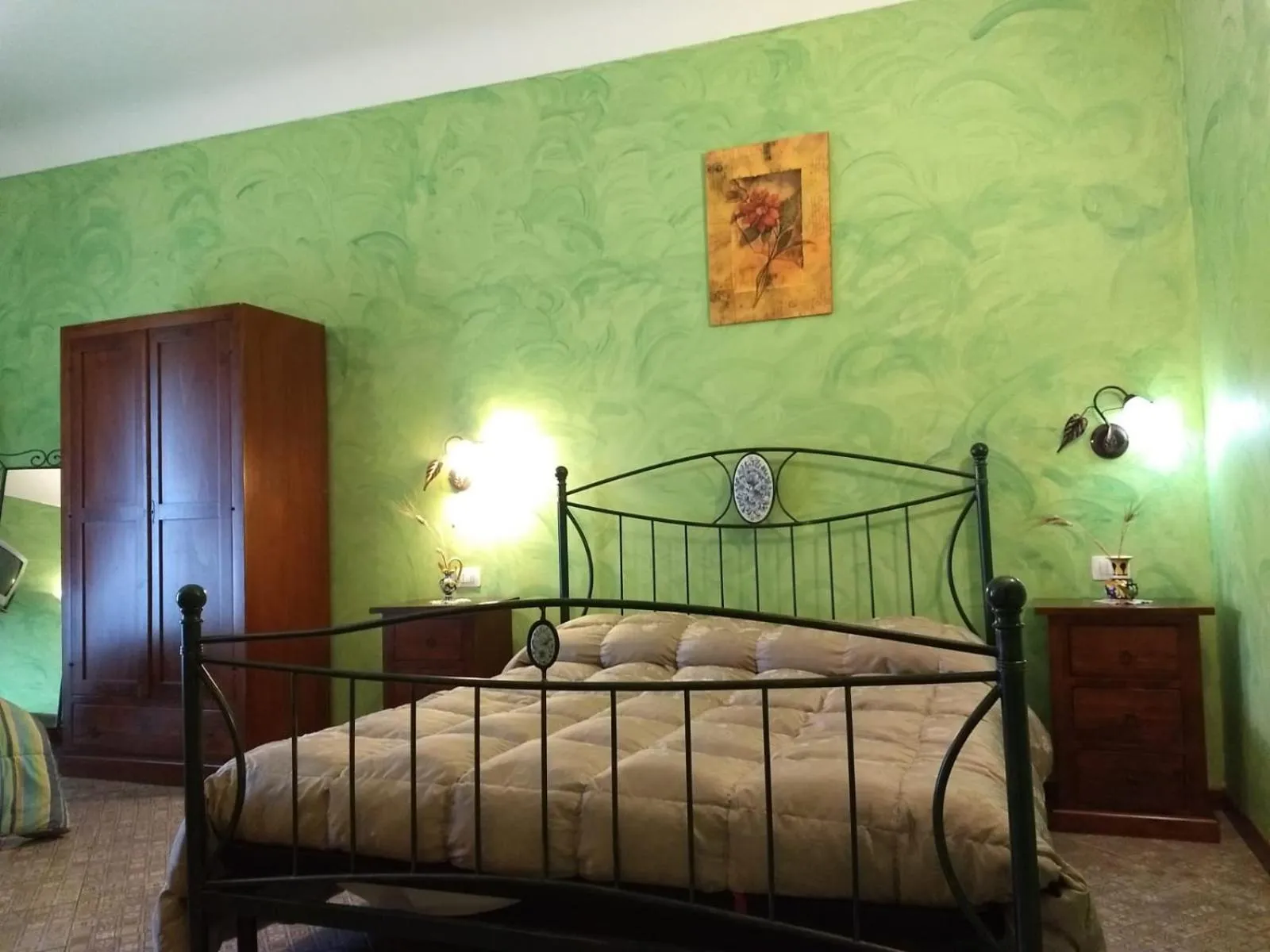 Photo of the whole room, Bed in Palazzo Aprile
