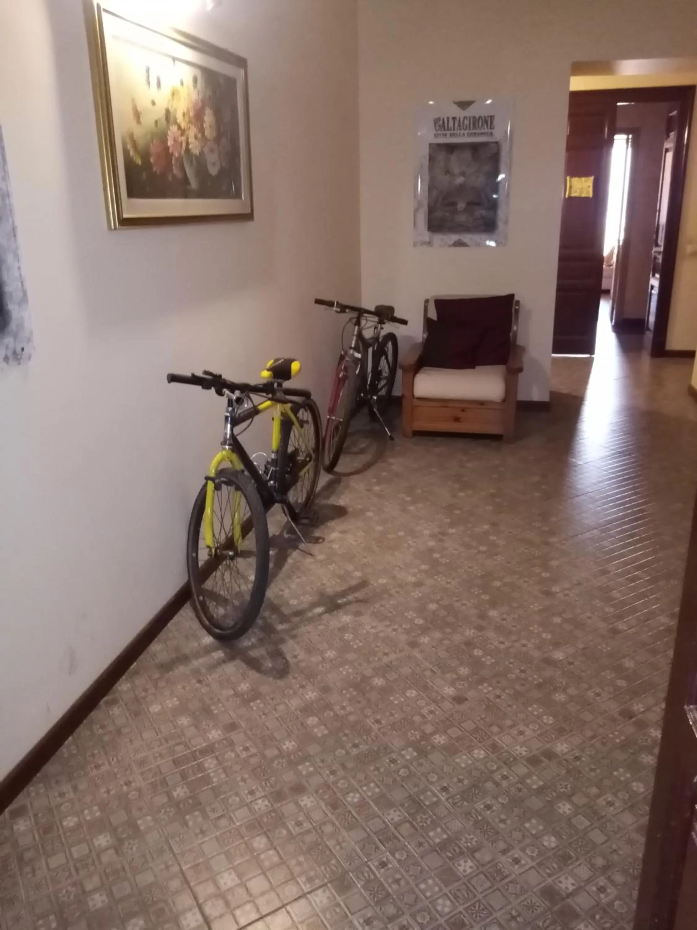 Cycling in Palazzo Aprile