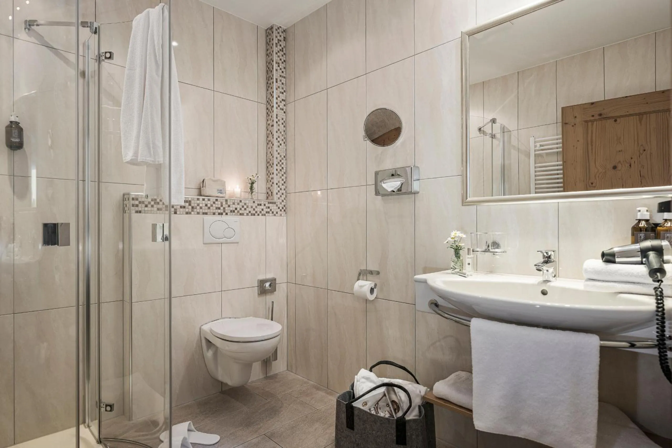 Bathroom in Hotel Lenz