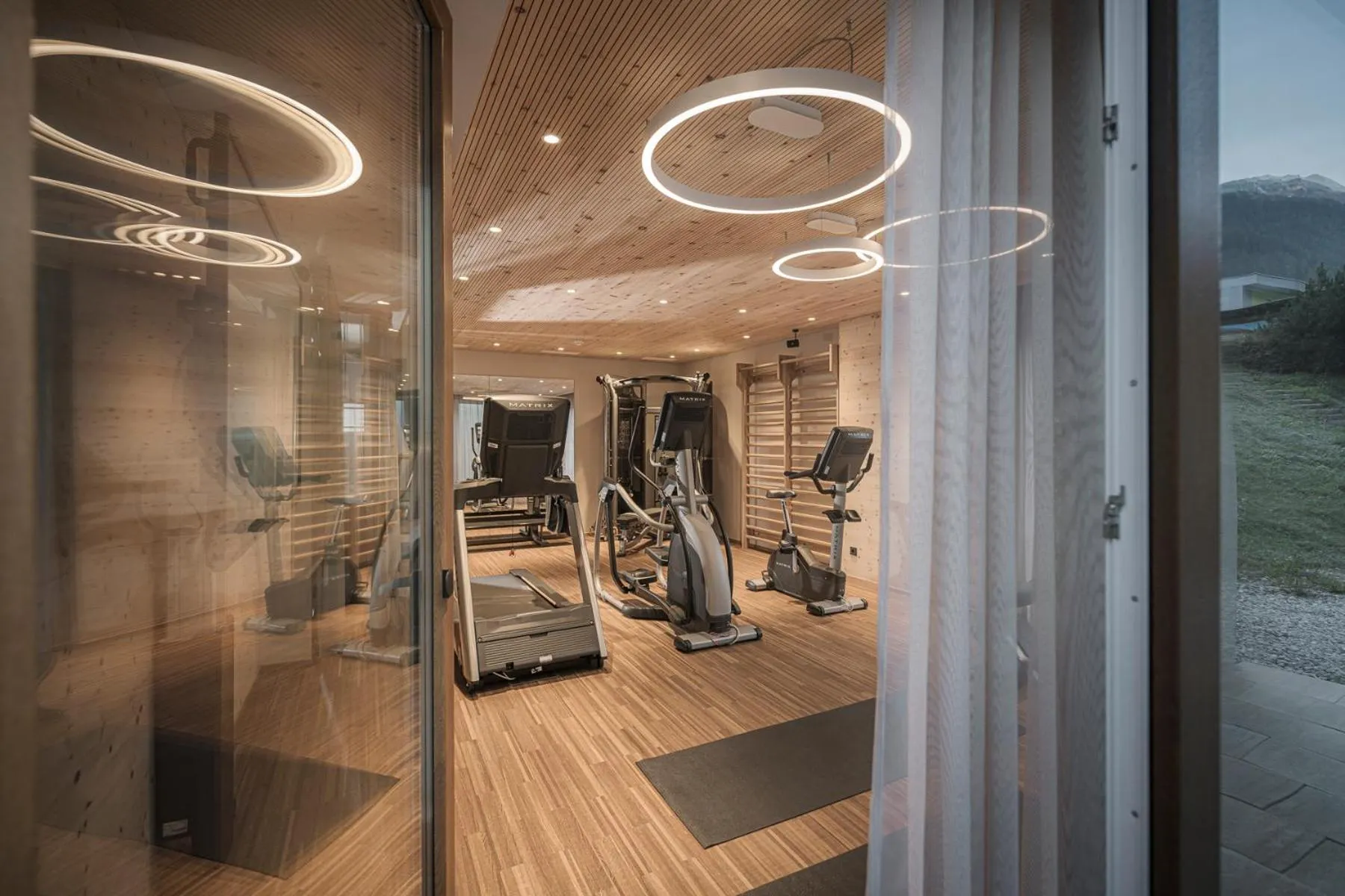 Fitness centre/facilities in Hotel Lenz