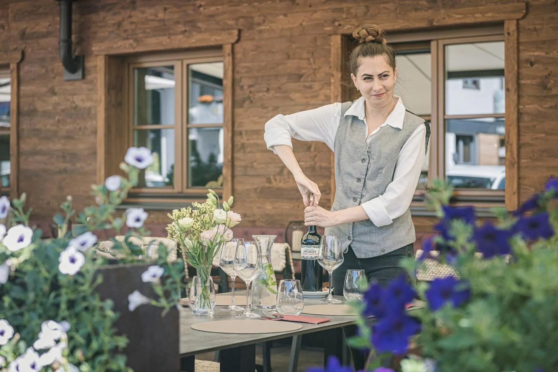 Balcony/Terrace in Hotel Lenz