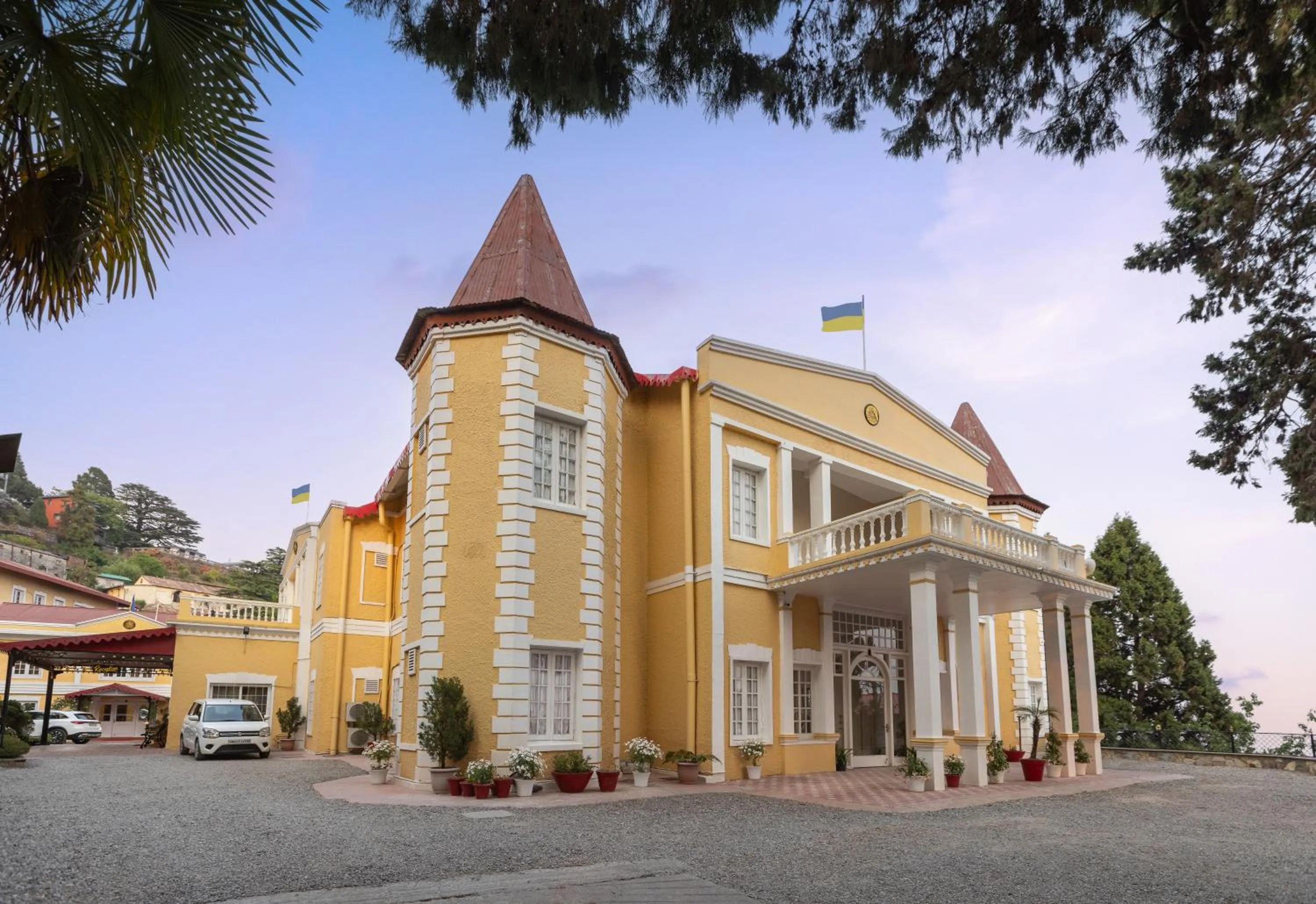 Property building in WelcomHeritage Kasmanda Palace