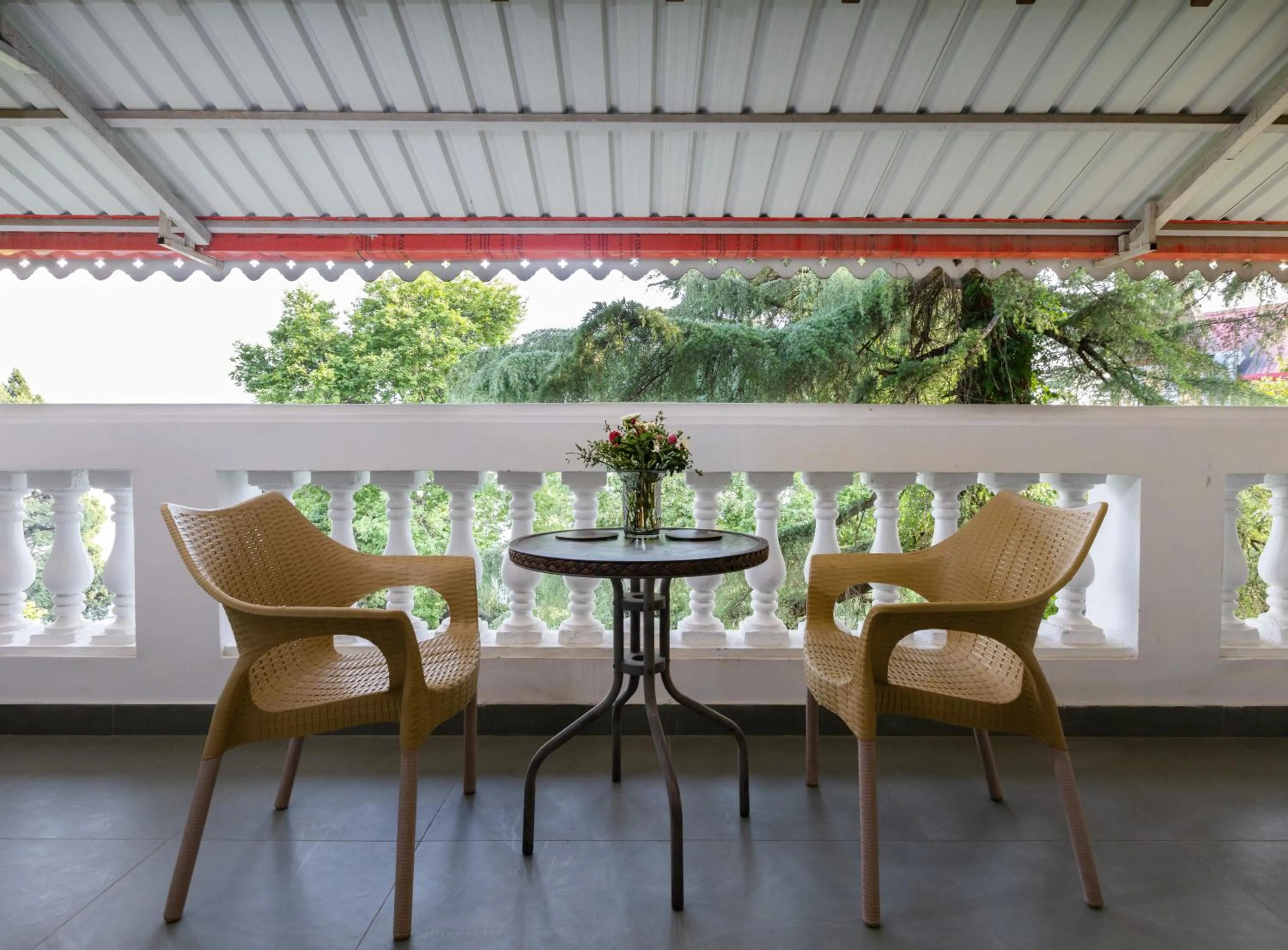 Balcony/Terrace in WelcomHeritage Kasmanda Palace