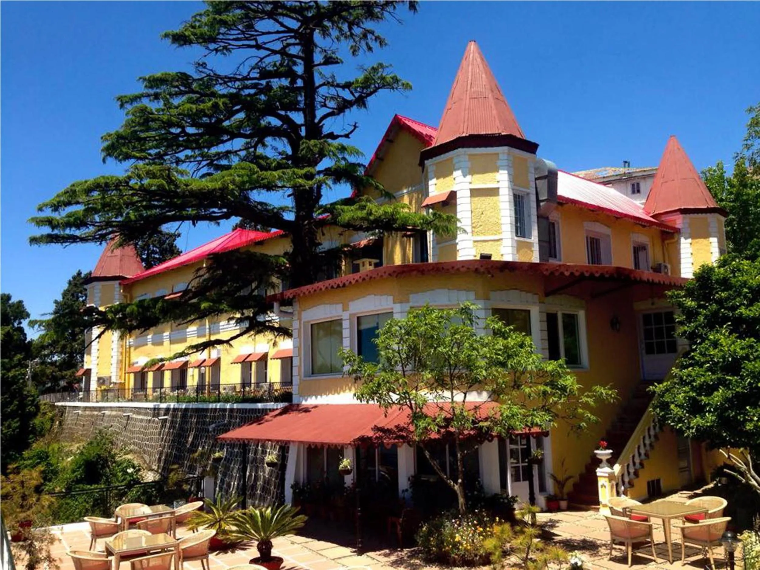 Property building in WelcomHeritage Kasmanda Palace
