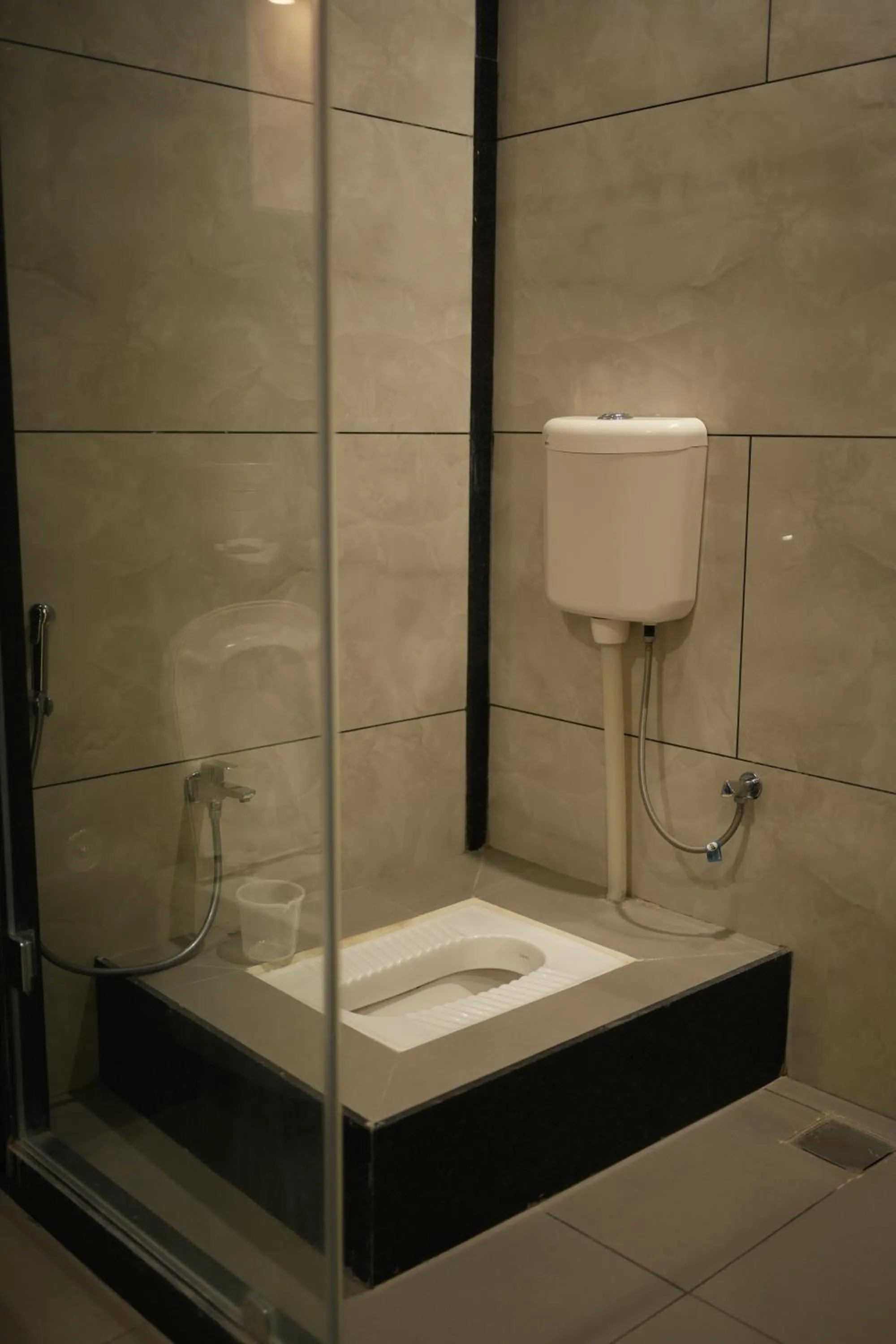 Toilet in Hotel Jai Palace
