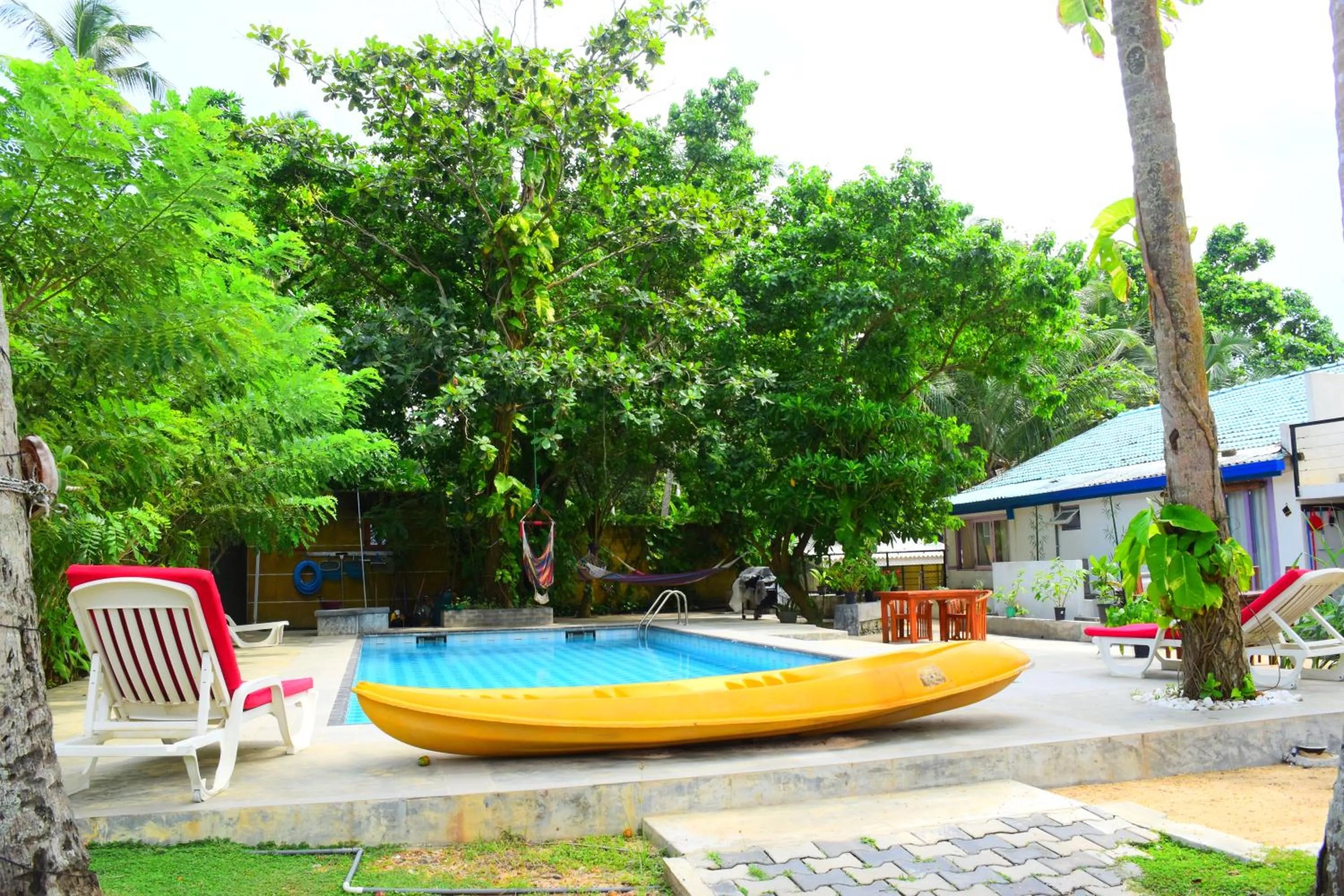 Pool view in Ocean Caves, Balapitiya