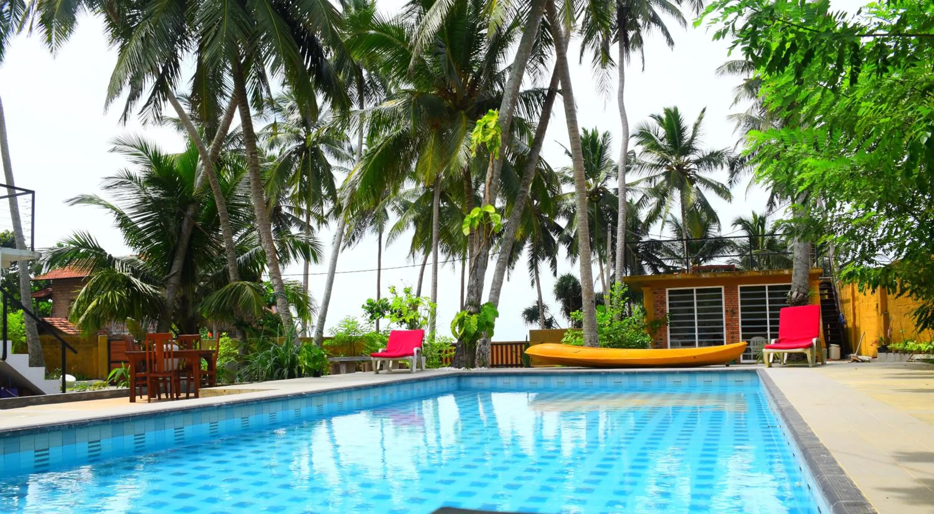 Pool view in Ocean Caves, Balapitiya